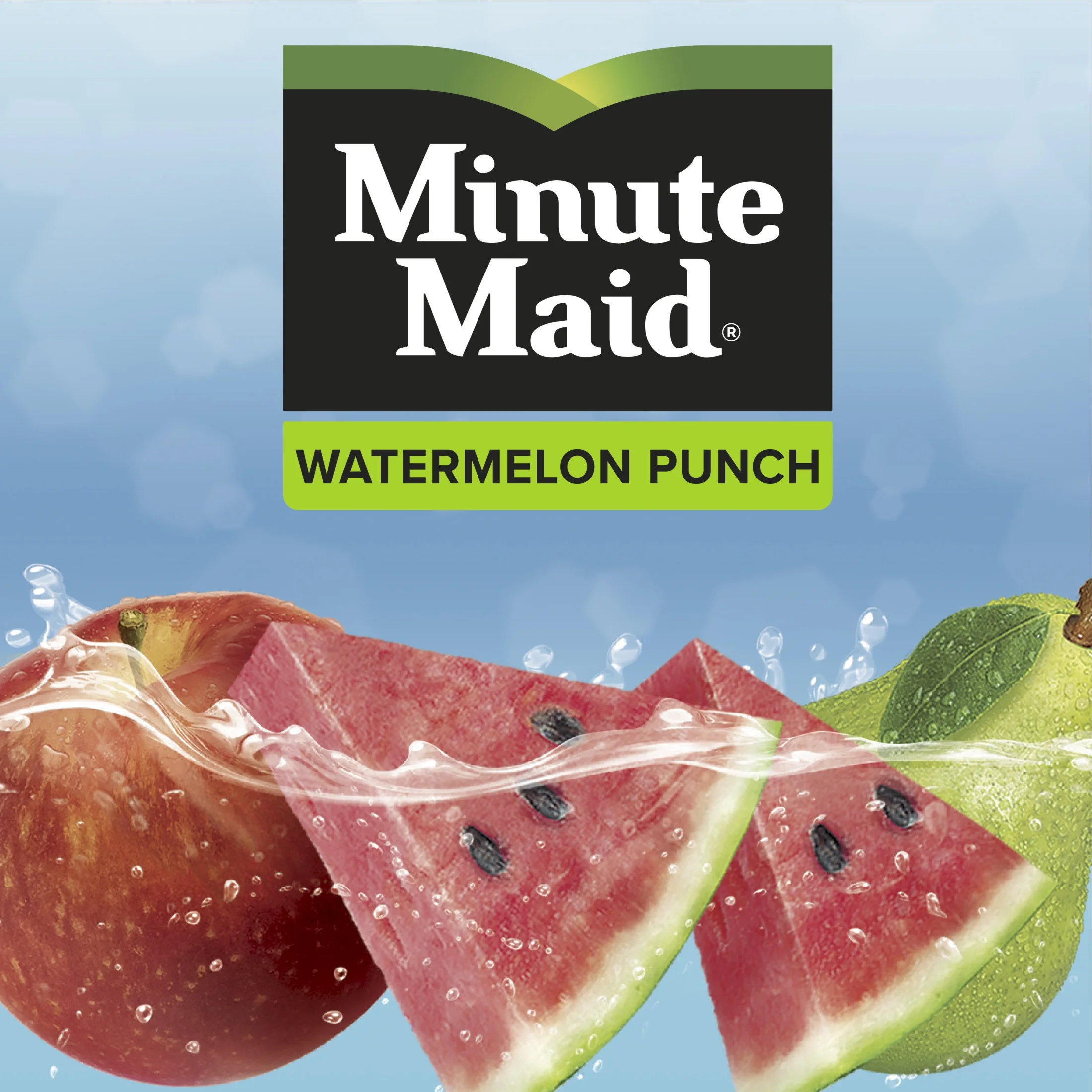 Minute Maid Watermelon Punch Fruit Juice, 20 fl oz Bottle
