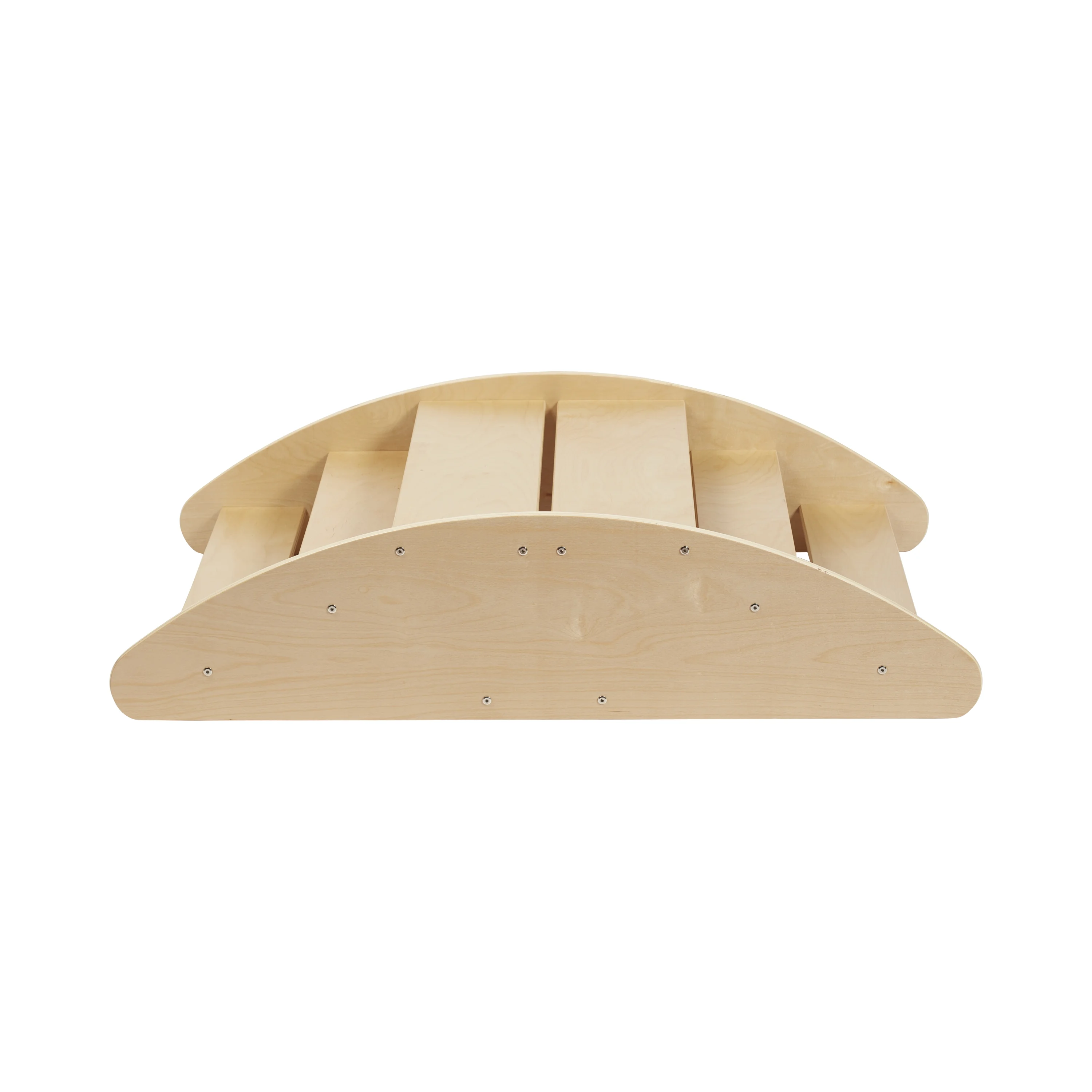 ECR4Kids Rocking Boat and Steps, Play Center, Natural