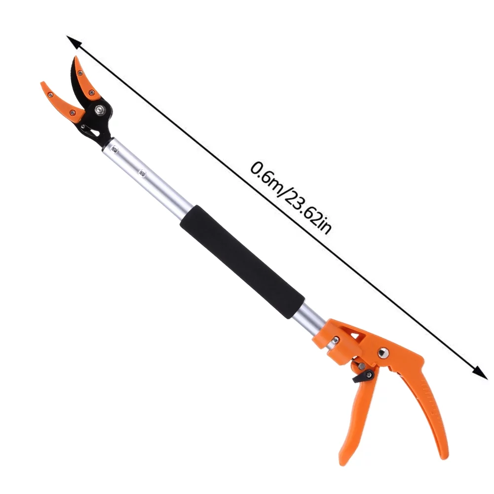 SunyaMood Fruit Pi er Shear Gardening Tree Pruning Gripper Long Pole Cutter Catcher