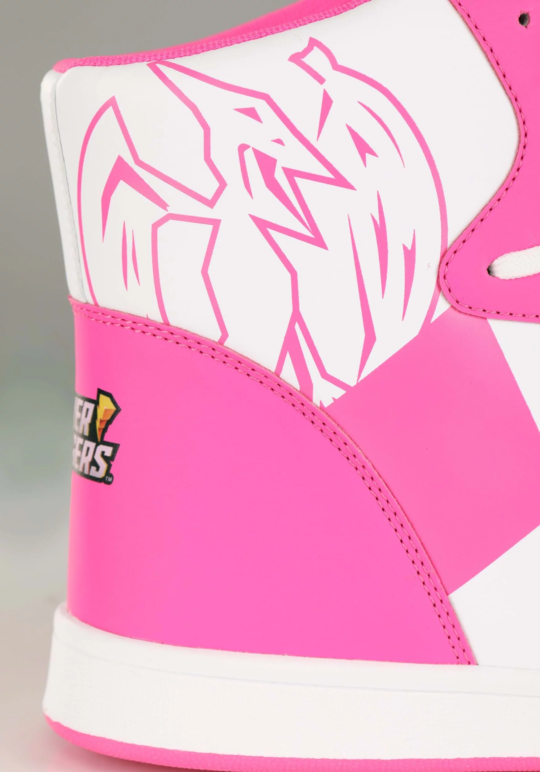 Costume Inspired Pink Power Rangers Sneakers