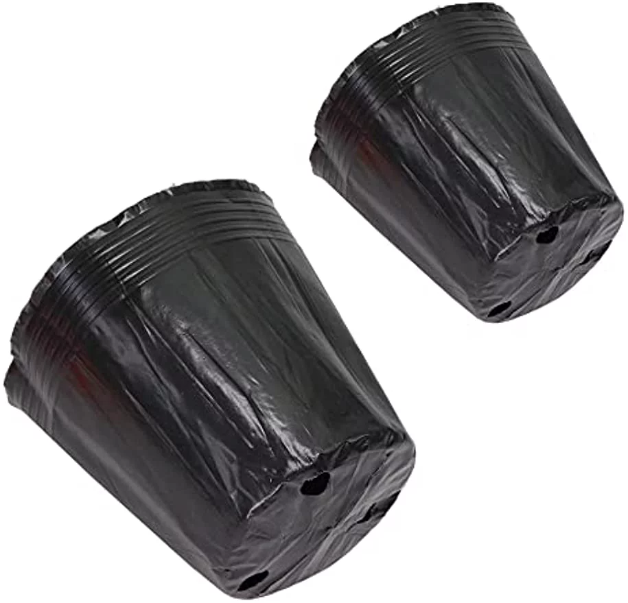 6 Inch Plastic Plants Nursery Pot/Pots Seedlings Flower Plant Container Seed Starting Pots, 60 Pcs