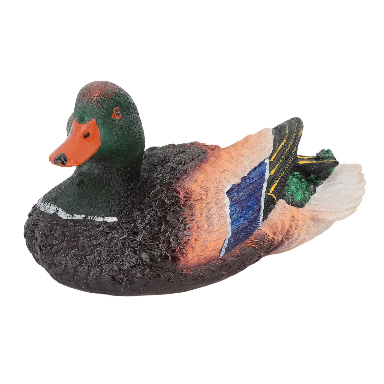 Duck Decoration Simulation Water Floating Duck Sculpture Ornament Synthetic Resin Artware Fountain Pond Decoration