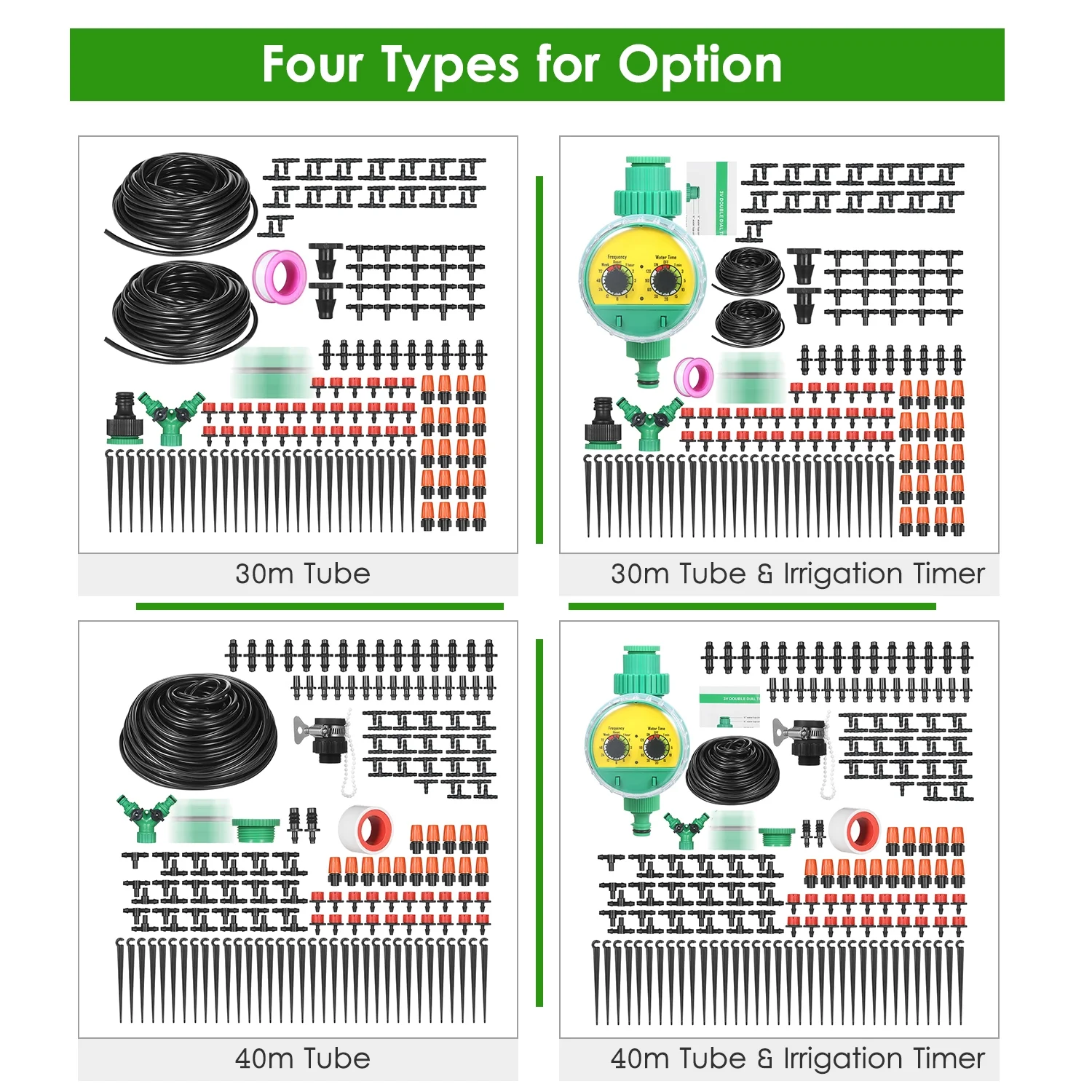Irrigation Kit,Kit Diy With Plant Drip Kit Meters Lawn Patio Nozzles Misters Drippers Diy With Nozzles Drippers 30 Meters 30 Meters Lawn Eryue Mewmewcat Dsfen Nozzles S Drippers