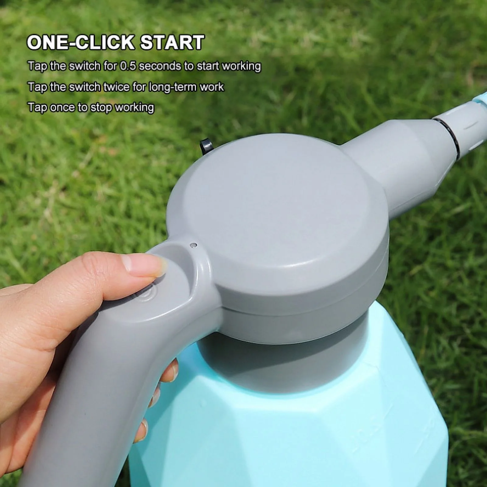 2L Garden Sprayer Tool Automatic Plant Watering Can Bottle Garden Sprayer Bottle USB Garden Watering Can Machine Electric Fogger
