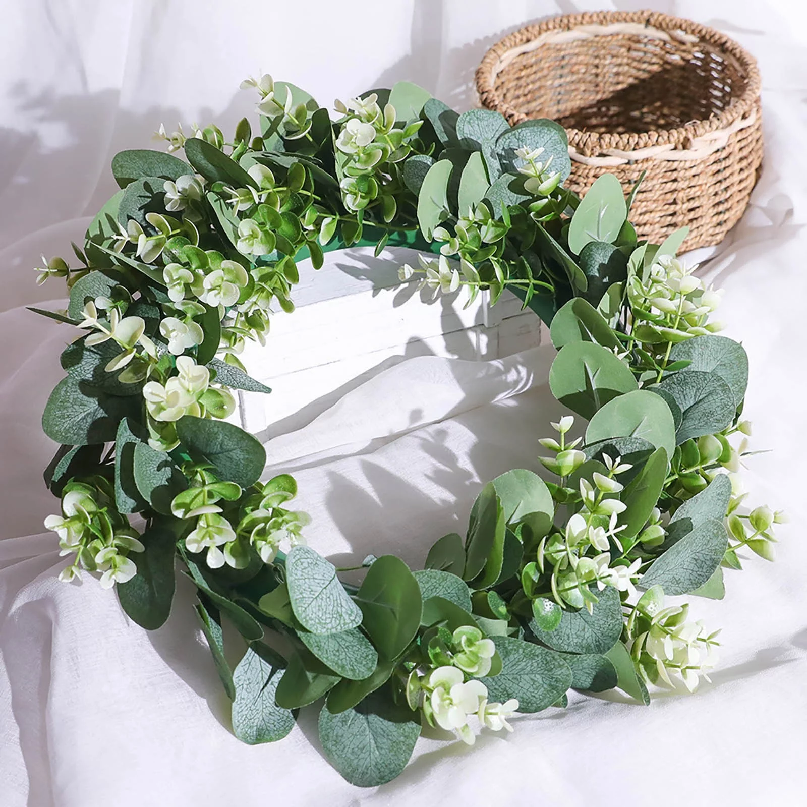 Yeetfub Fake Flowers for Outdoors Decoration Decoration Pendant Simulation Window Decoration Door Garland Artificial flowers for Wedding Home Faux Flowers Bulk Gift for Mothers Day