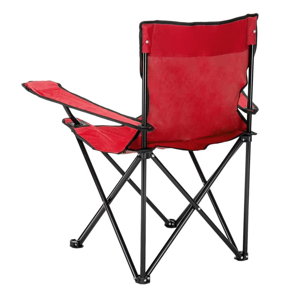 COOKCOK Small Camp Chair, Iron Pipe 600D Oxford Cloth, 18.5