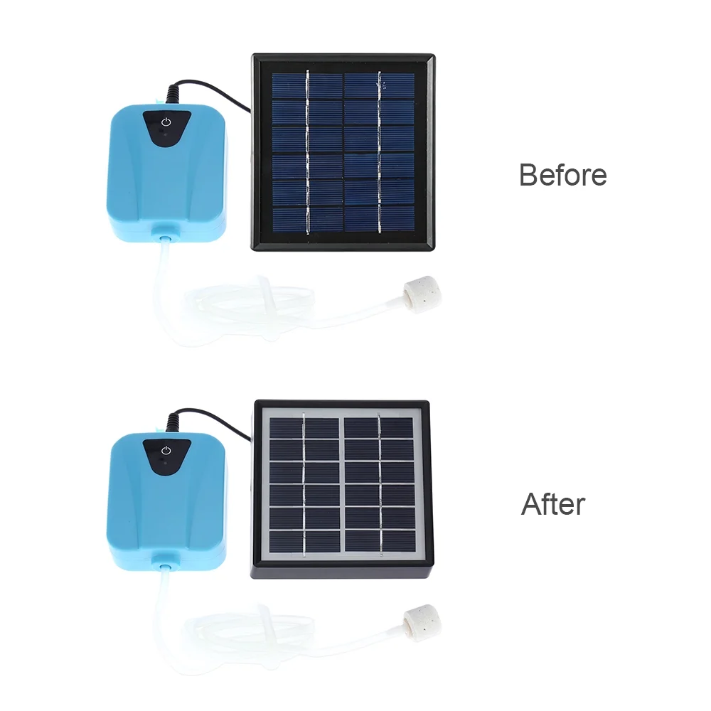 Fountain,Pump Pond Aerator With 1 Air Water Pump Pond 1 Air Stone Aerator With 1 Powered/ Water Pump 2l/min Air Stone Airpump Dsfen Solar Pump Powered/ 2l/n