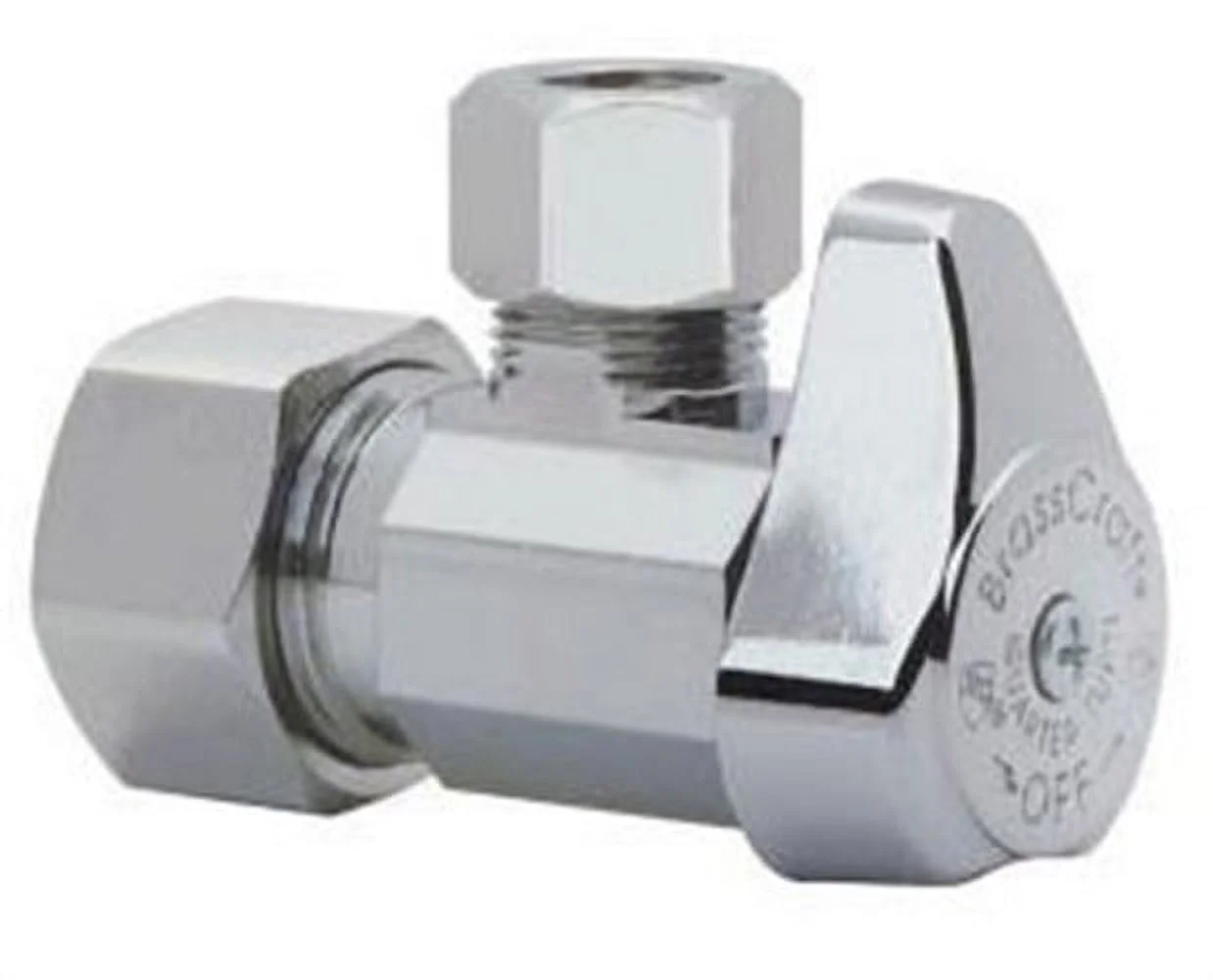 Brass Craft G2CR19XCD Angle Valve - Chrome - 0.62 x 0.37 In.