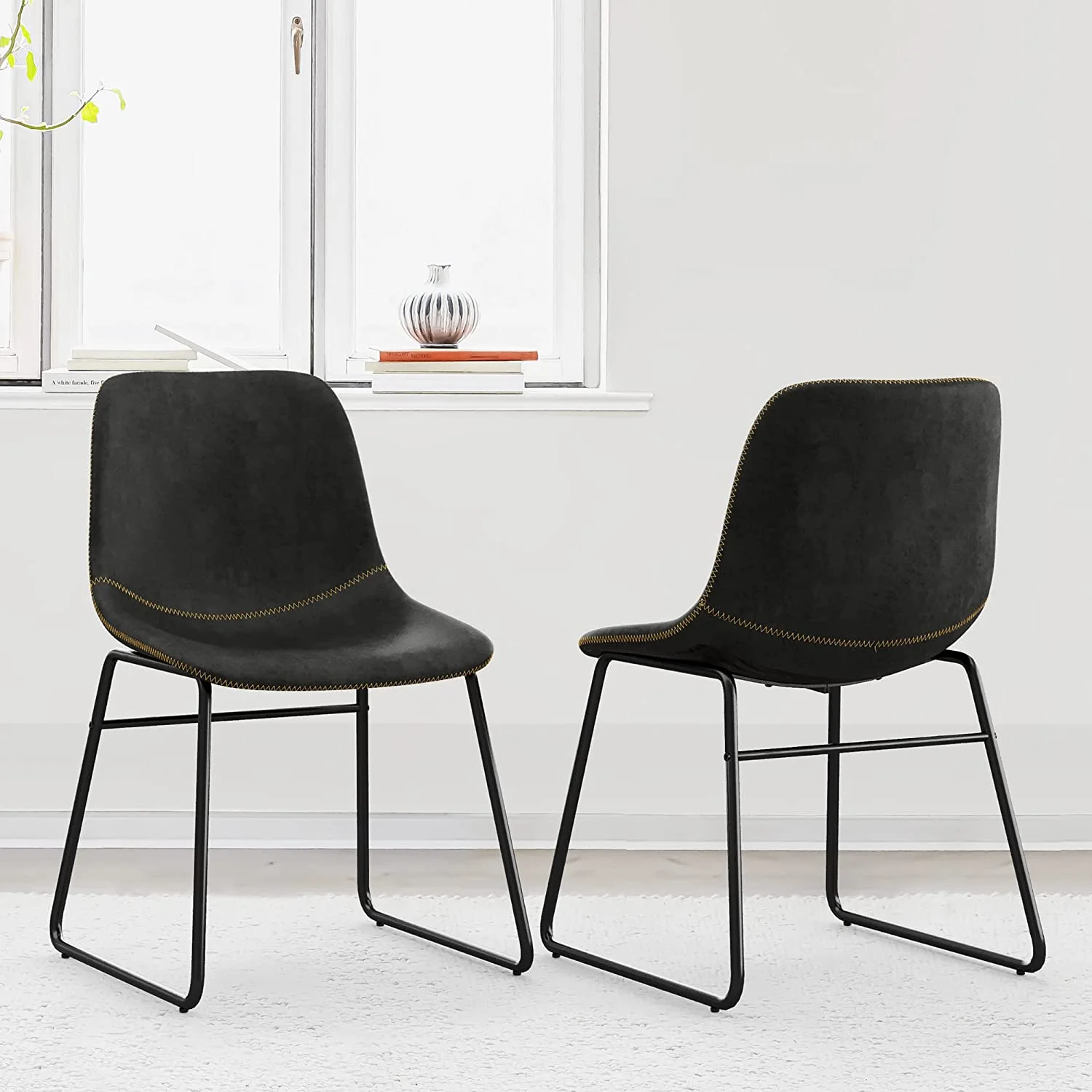 Dycanpo Bar Stools Set of 2, 18