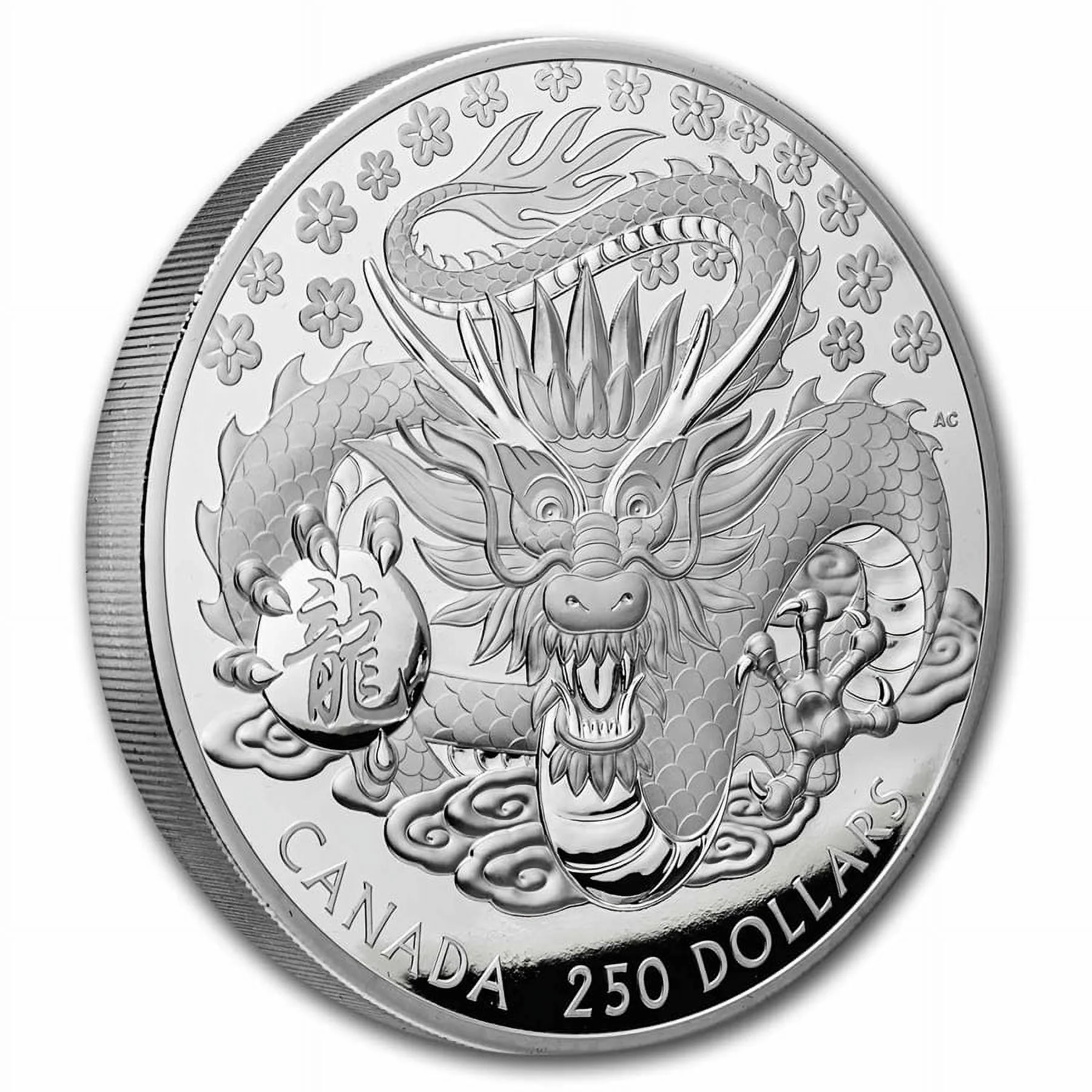 2024 Canada 1 kilo Silver $250 Year of the Dragon Proof