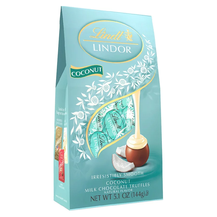 Lindt Coconut Truffles Bag 5.1OZ