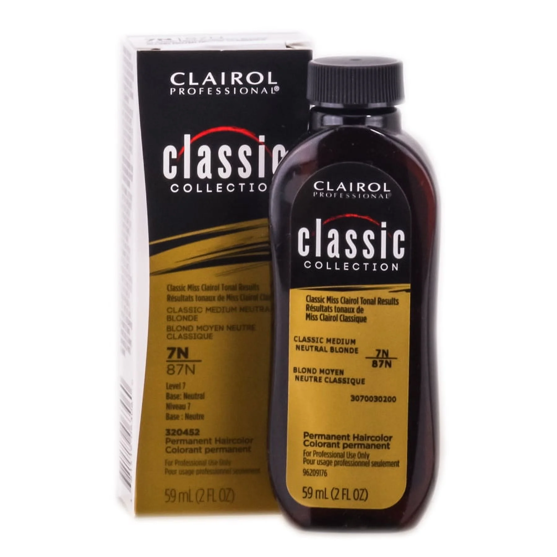 Clairol Professional Classic Collection Permanent Haircolor (Color : 7N / 87N - Classic Medium Neutral Blonde)