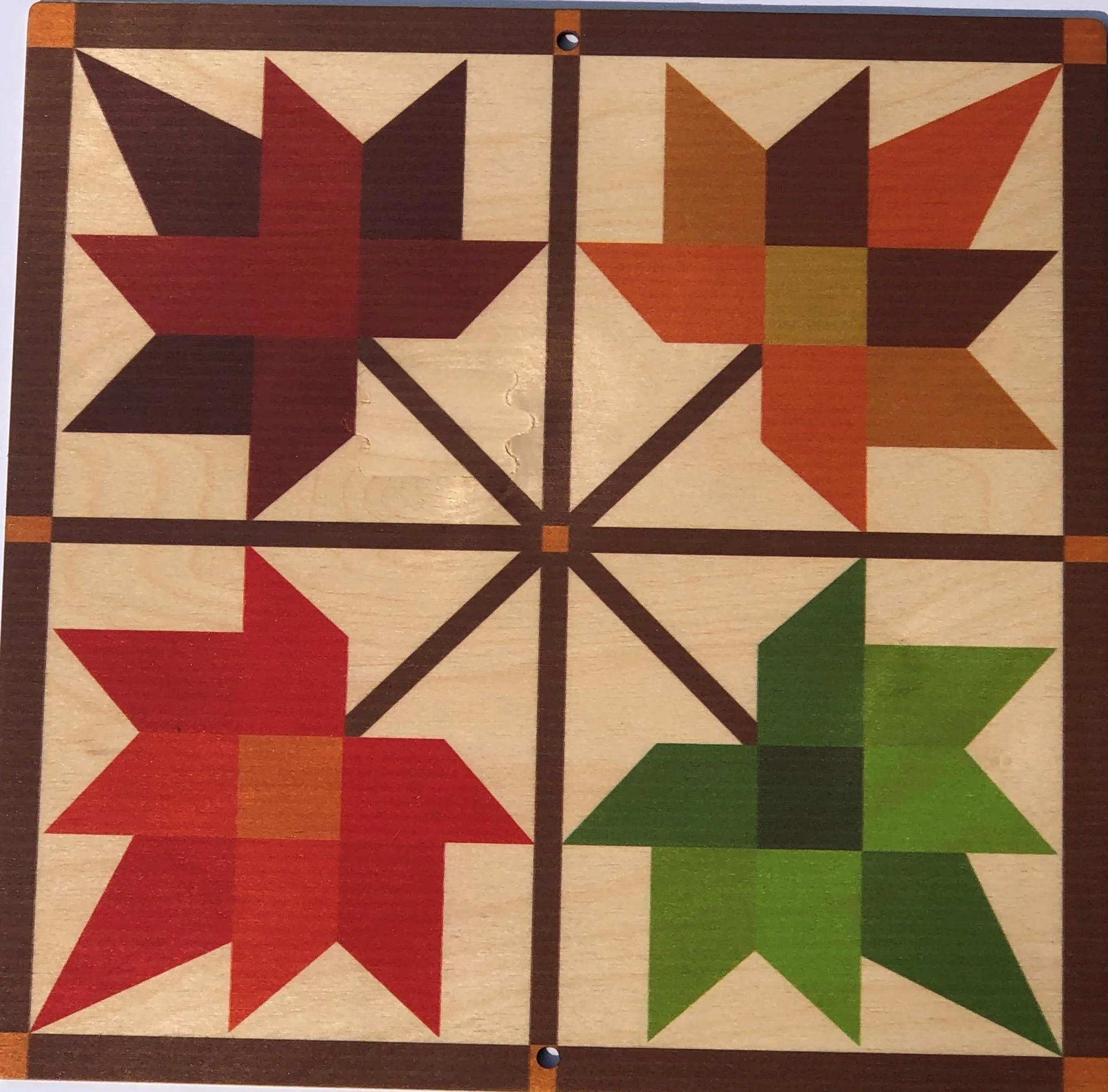 Zylina Greenhouse & Garden Art - Four Seasons Quilt