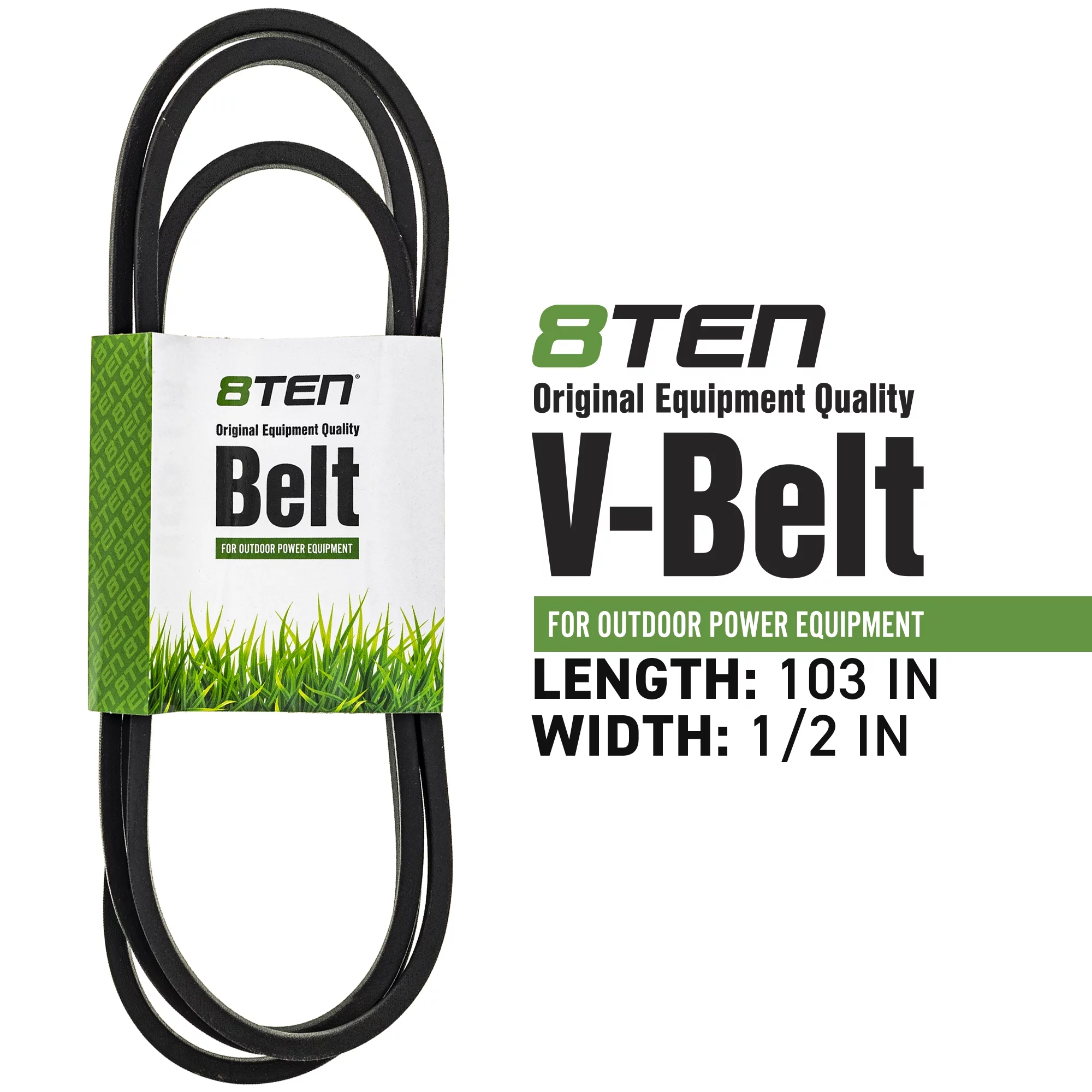 8TEN Drive Belt for John Deere Cub Cadet MTD M112230 M137547 754-3039 810-CBL2484T