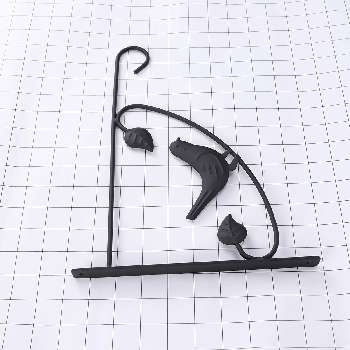 NUOLUX Brackets Flower Box Planterwall Railing Pot Hanging Balcony Hooks Iron Retro Holder Rail Rack Plants Stand Window