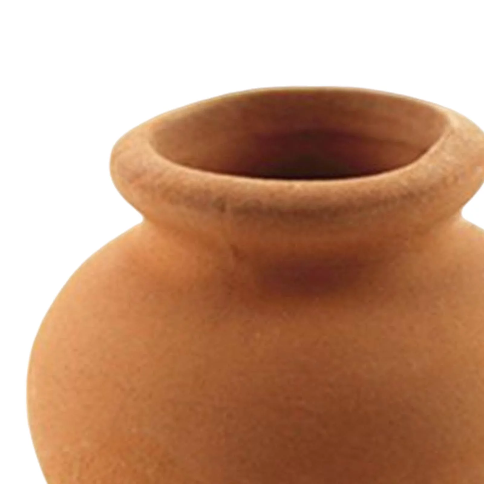 PETSOLA 2xMiniature House Miniature Tiny Clay Pots Without Plants for Bonsai Tree