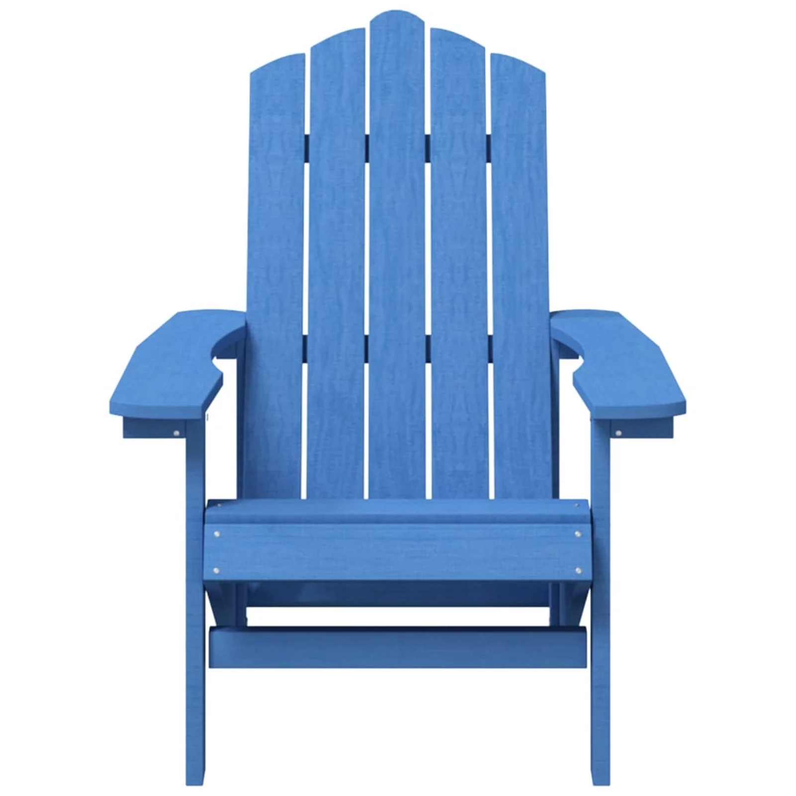 Aibecy Patio Adirondack Chairs with Table HDPE Aqua Blue