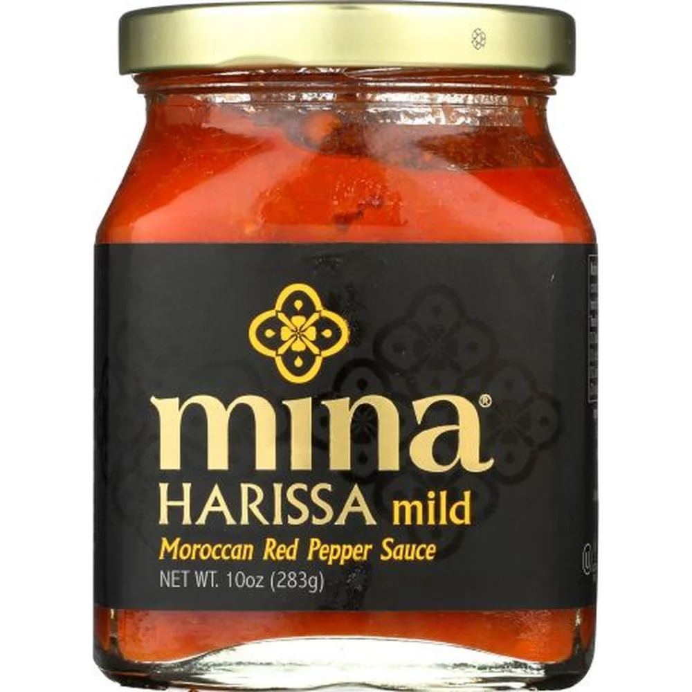 Mina Red Harissa Mild Pepper Sauce, 10 Ounce -- 12 per Case.