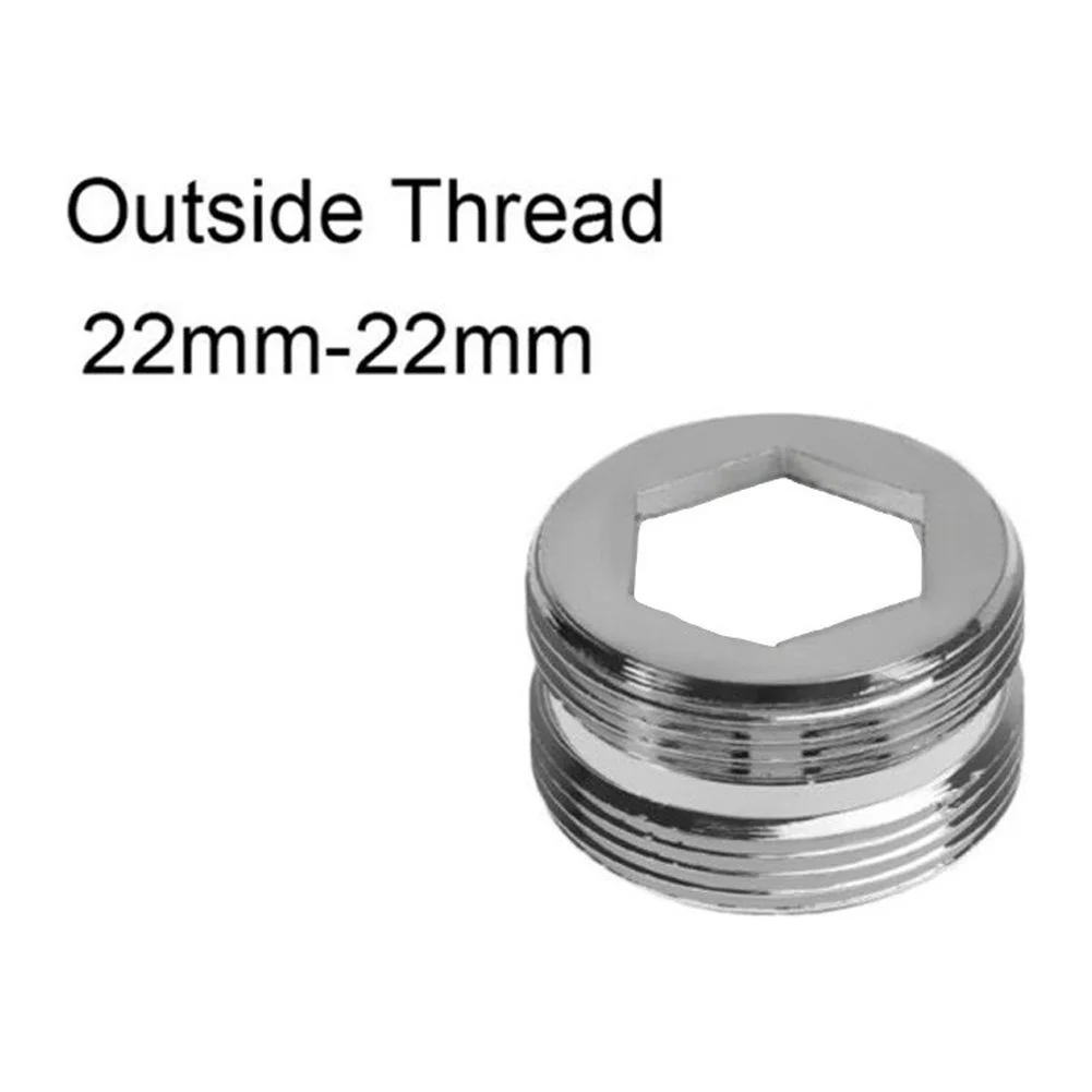 Brass Tap Aerator Connector Outside Thread Kitchen Faucet Water Saving Adaptor