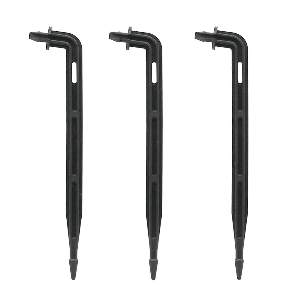 300 Pcs 3mm Bend Arrow Dripper Garden Farm Micro Drip Irrigation  Emitter 3/5mm Hose Interface Sprinklers