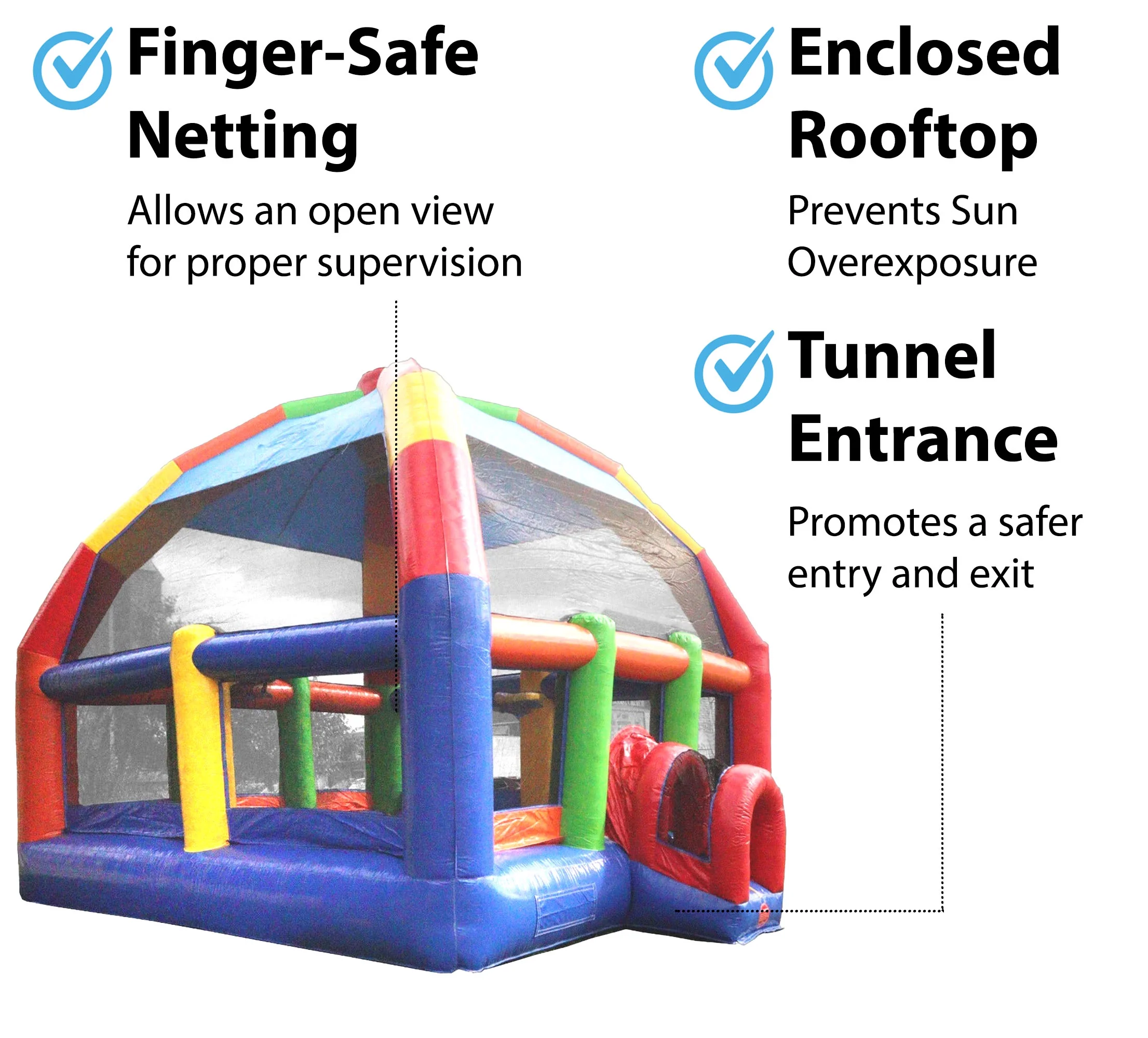 TentandTable Commercial Inflatable Bounce House - Bubba Big Bounce House