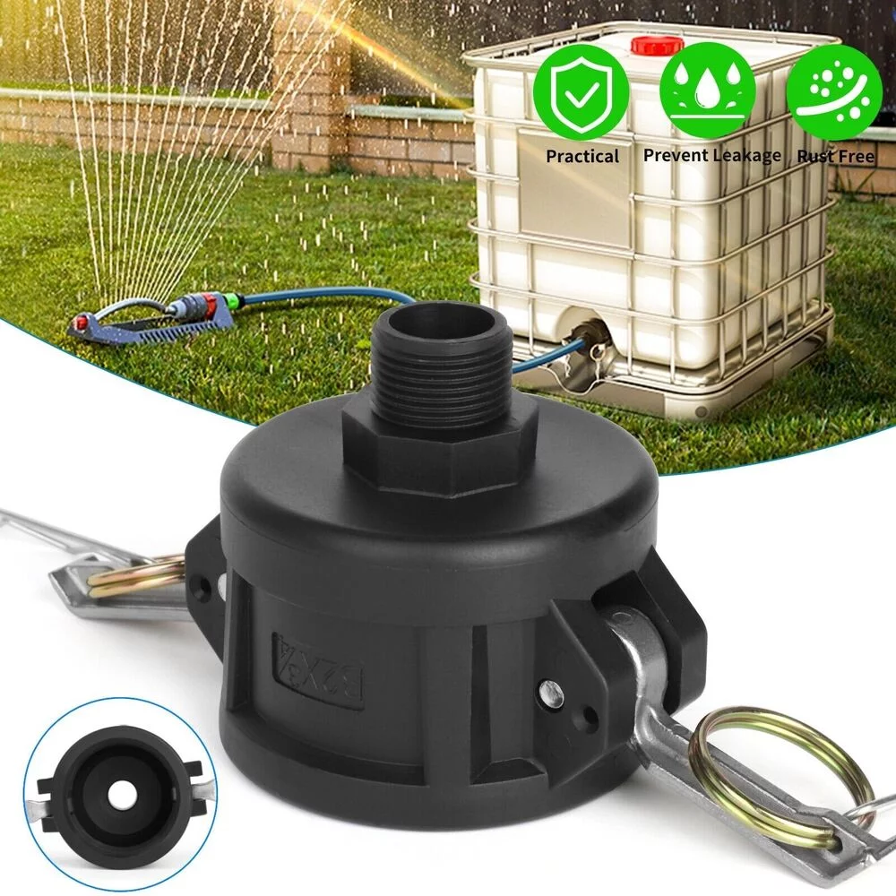 275-330 Gallon IBC Tank Adapter for Garden Hose 2