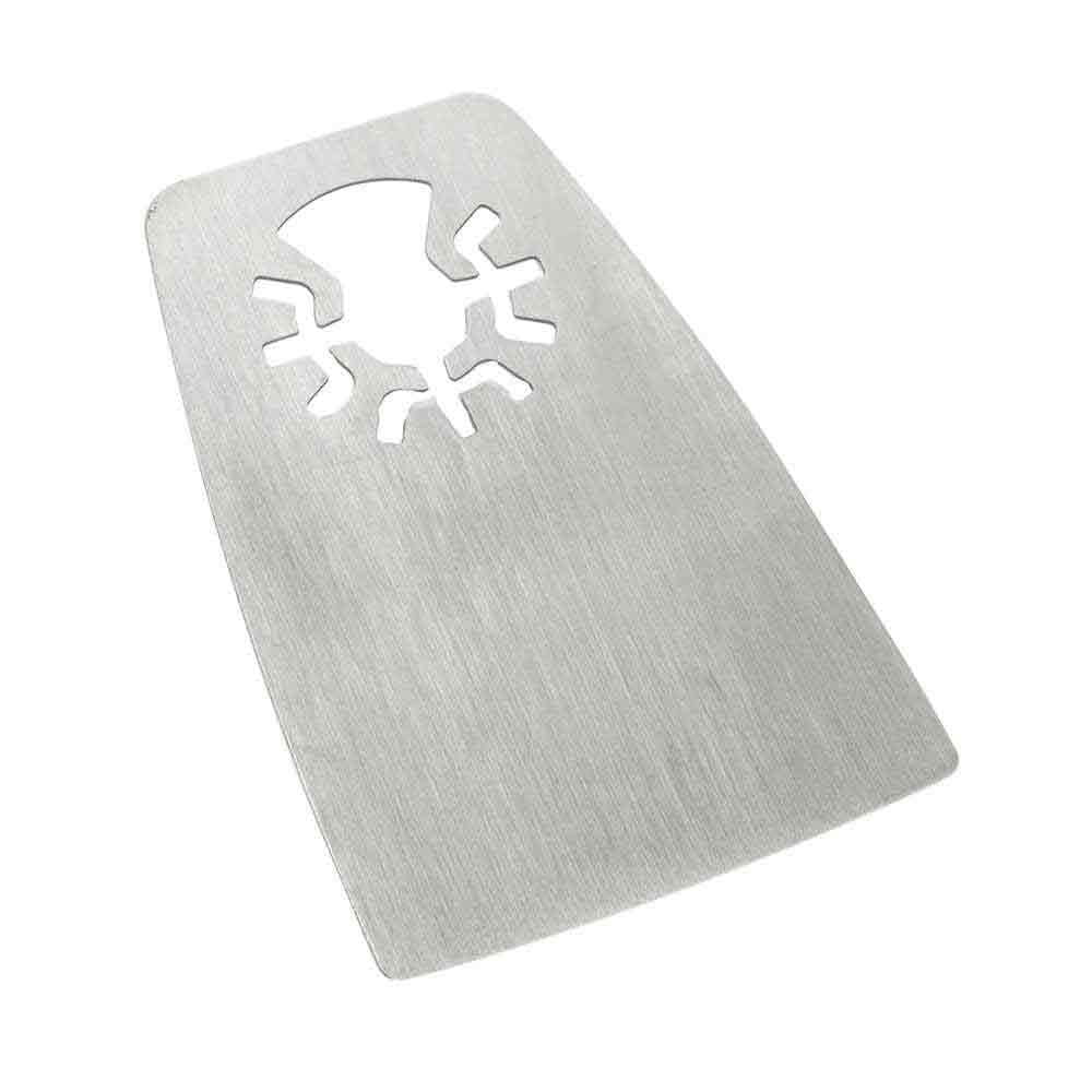 Versa Tool DB1N 52mm Flat Cut Stainless Steel Scraper Fits Fein Multimaster, Dremel, Bosch, Craftsman, Ridgid Oscillating Tools - Single Blade