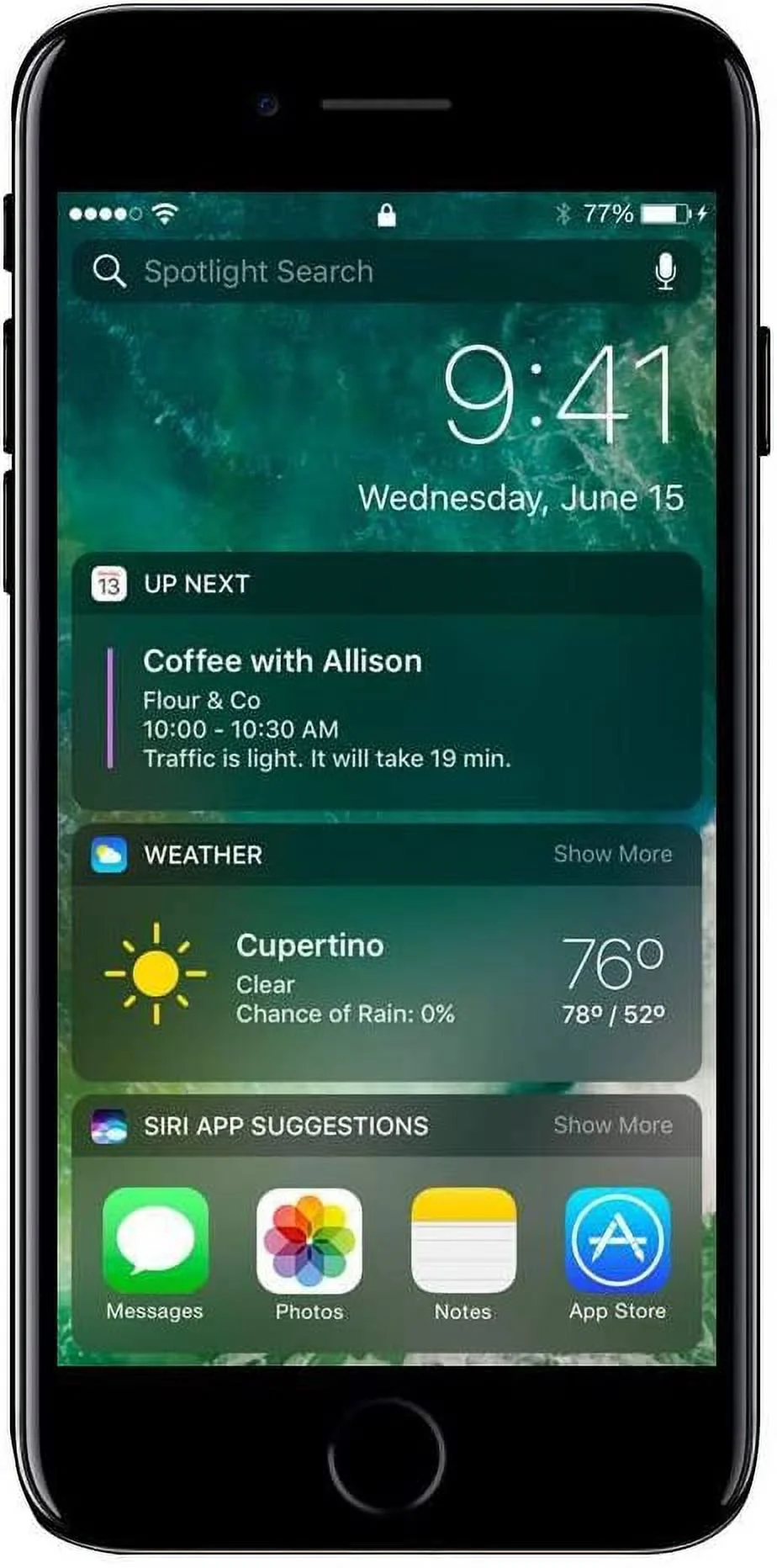 DATTON Compatible with iPhone 8 Plus 5.5 Inch Retina HD LCD Touch Screen Digitizer Glass Full Assembly Replacement in Black with Repair Tools