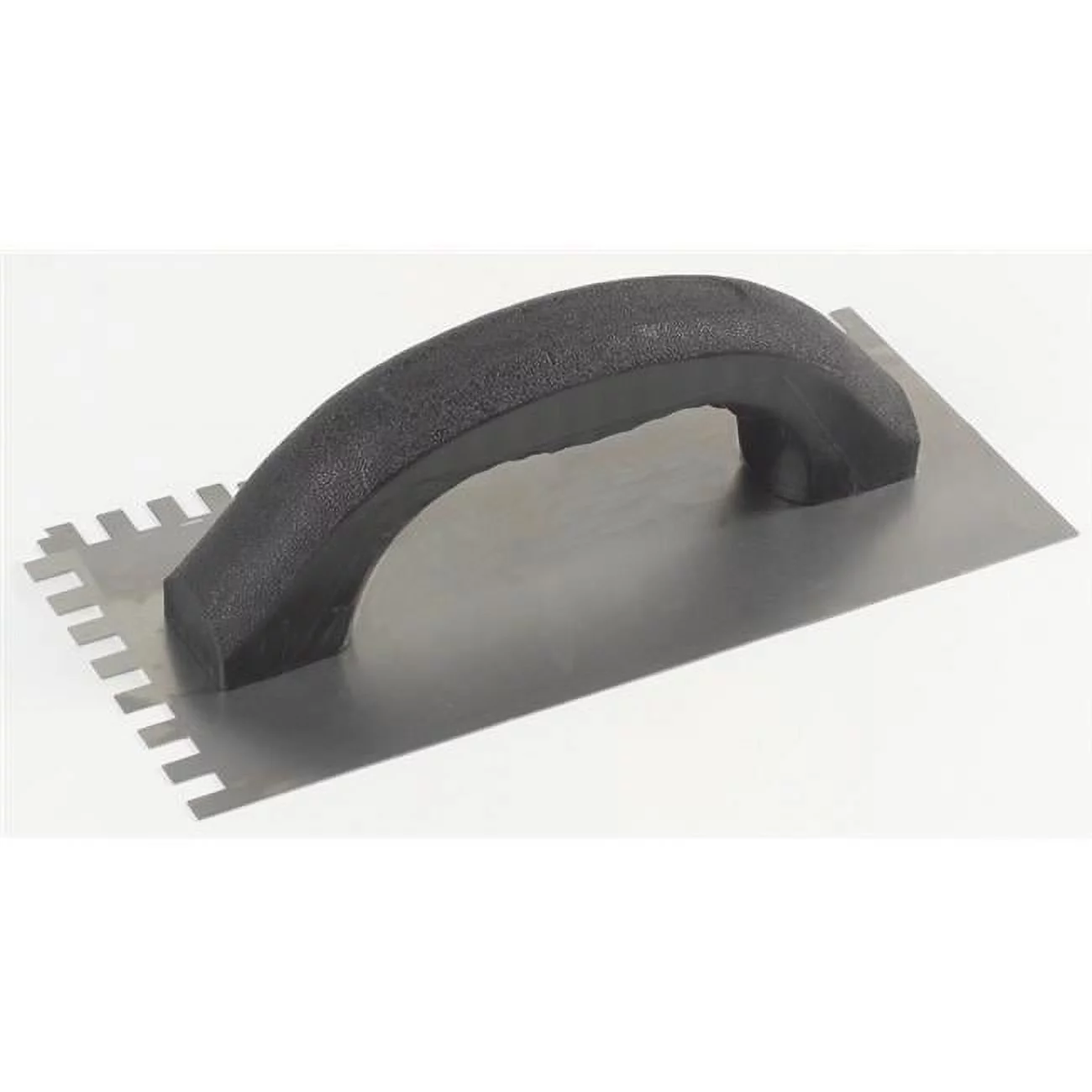 M-D 49102 Tile Installation Trowel, 9 in L, 4 in W, Square Notch, Ergonomic Handle