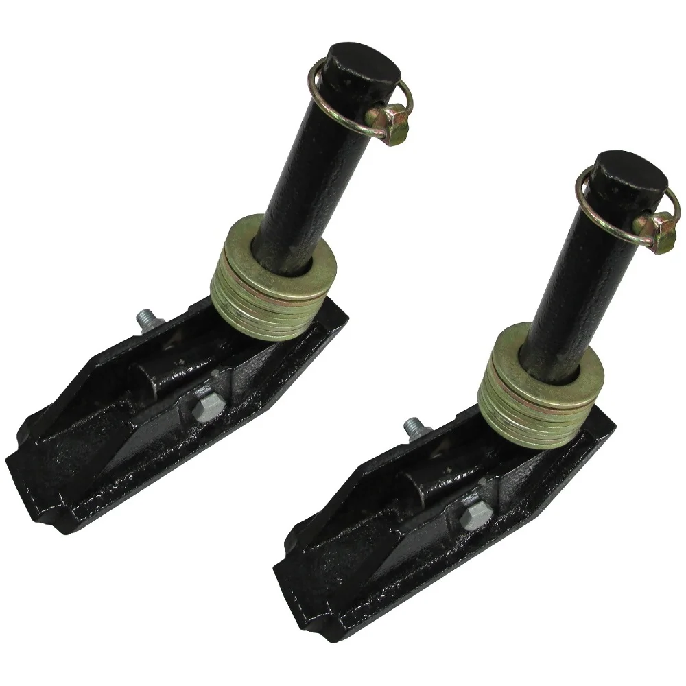 (2) Snow Plow Skid Shoe Assembly for Meyer Fisher Snowplow Snowblade Replaces 1303005