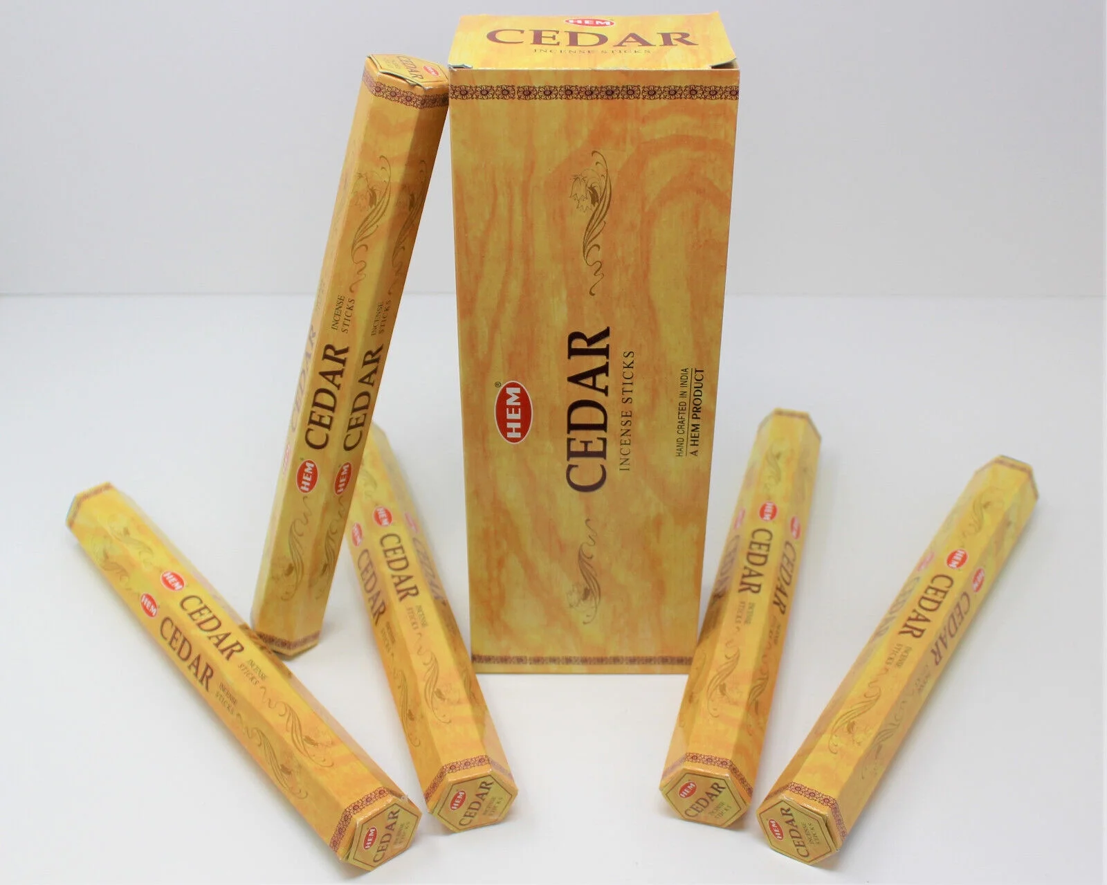 Cedar Incense 120 Sticks for Purification Relaxation Positivity Yoga Meditation