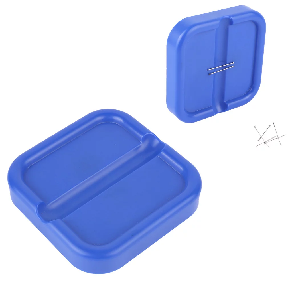 Siaonvr Pincushion Pin Caddy Paper Clip Holder For Push Pins Sewing Needles