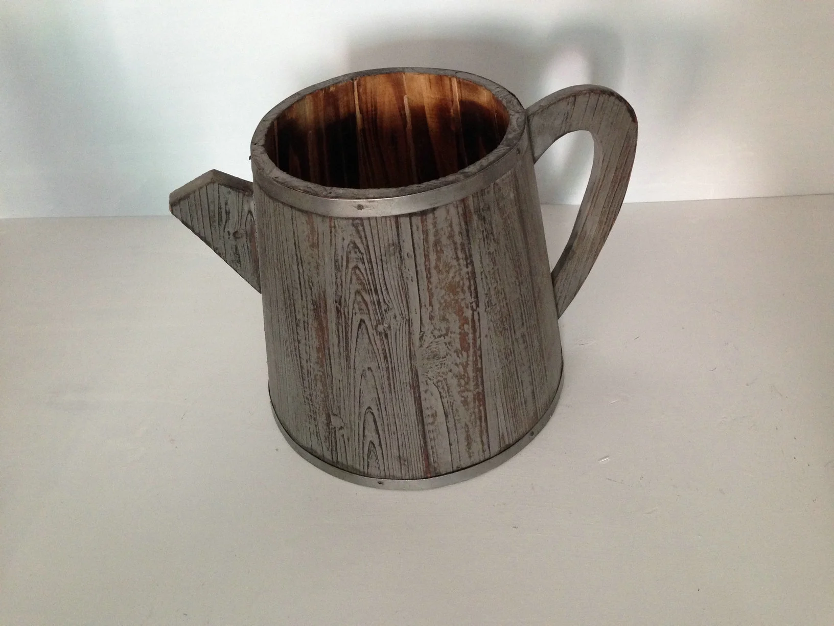 HomeRoots Outdoors 1-inch x 12-inch x 7-inch Brown, Wood - Garden Pot