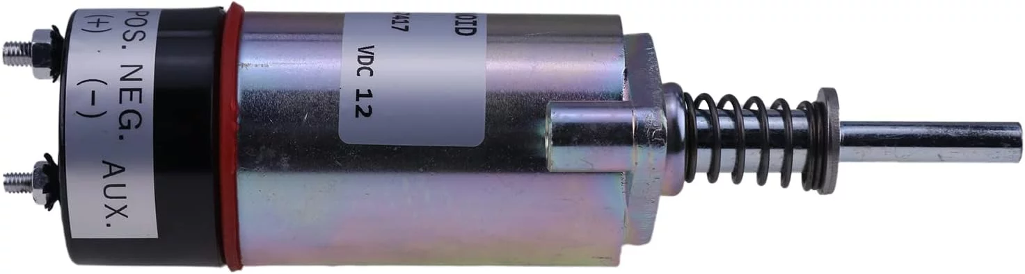 Fuel Shut Down Solenoid 8C-9986 125-5773 Compatible with Caterpillar CAT 3204 3304 3304B 3306 3306B Engine 12V