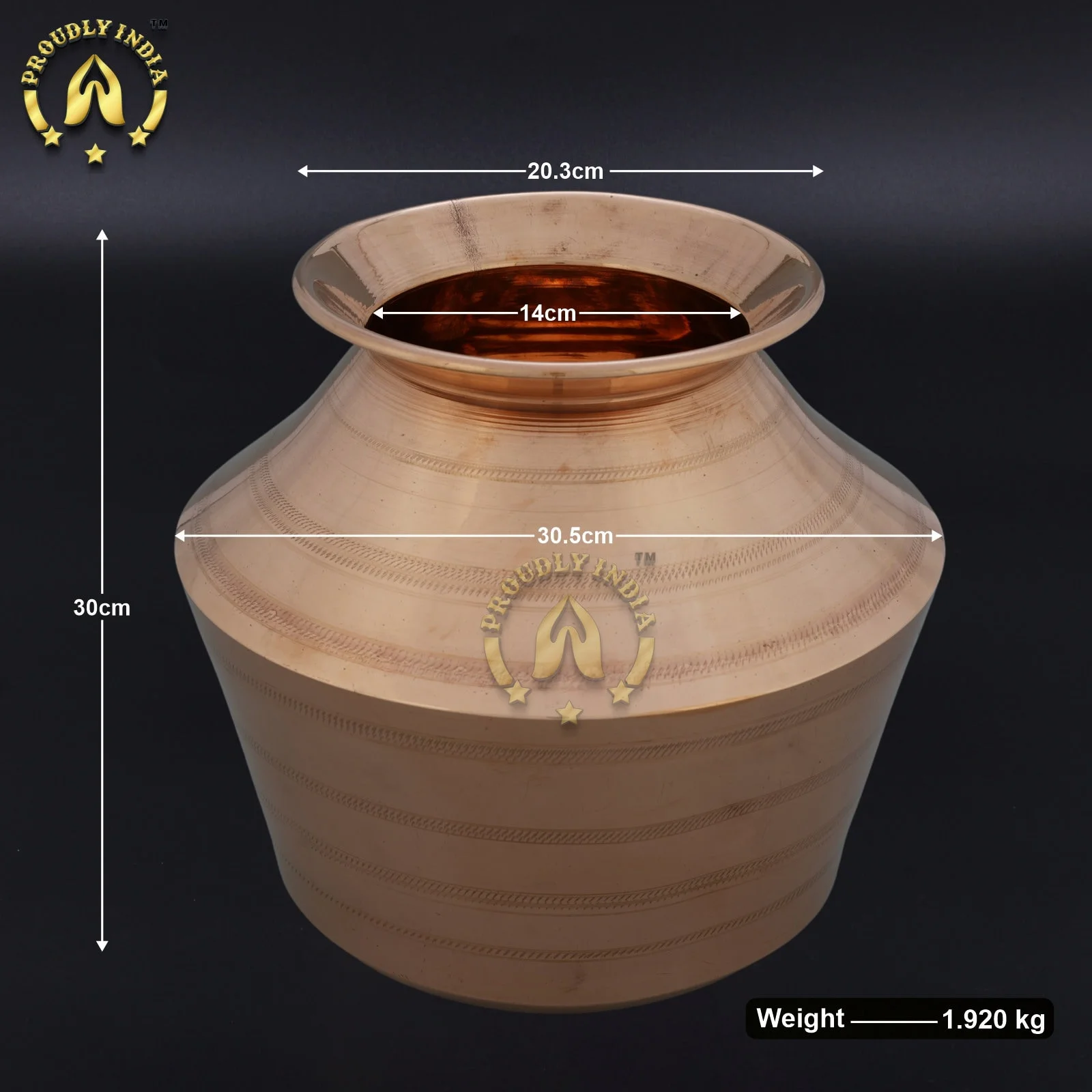 Proudlyindia Copper Kudam, Indian Copper Pot, Copper Matka, Copper Lota, Handmade Copper Pot, Antique Copper Pot, Online Matka