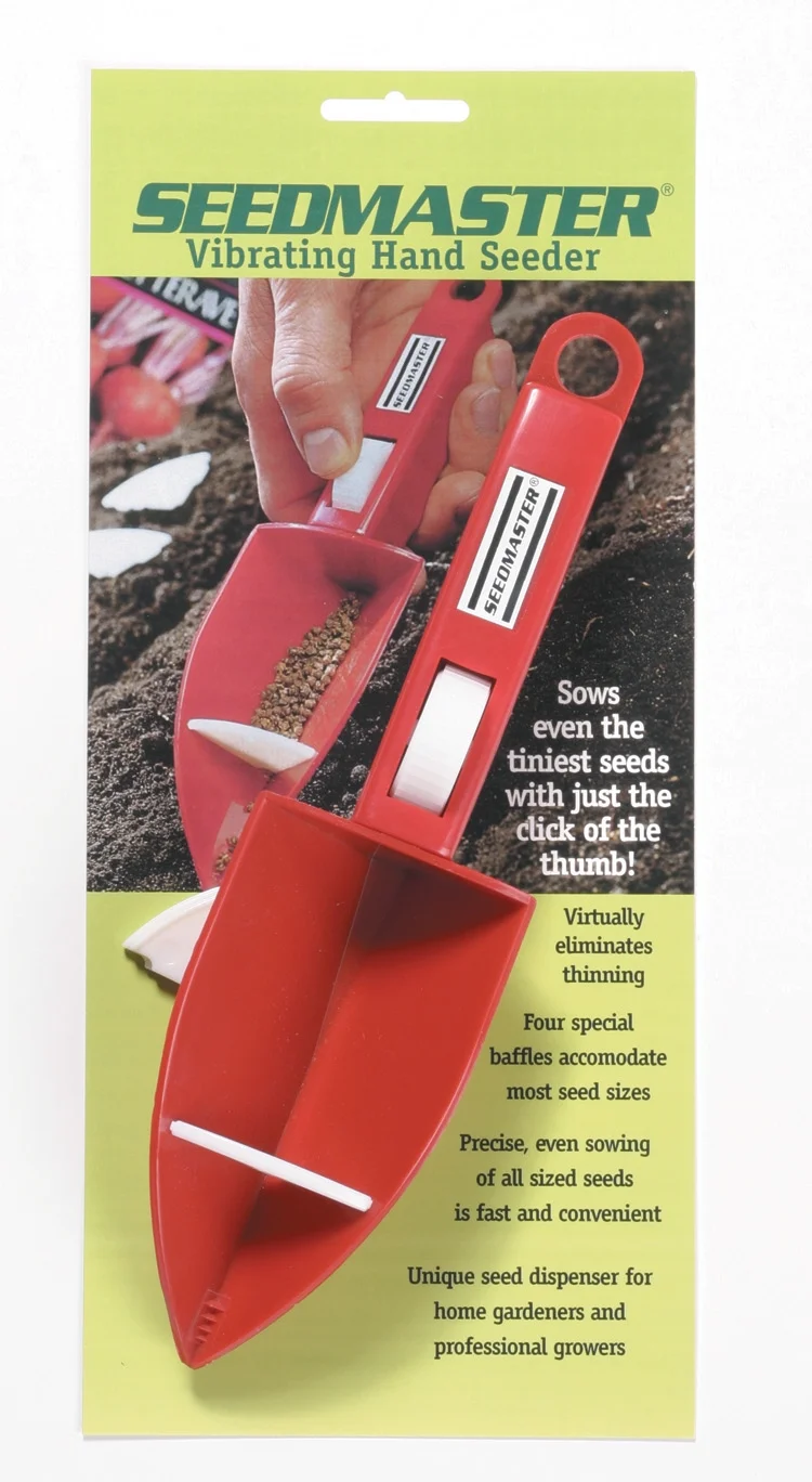 Luster Leaf Rapliclip Seedmaster Vibrating Hand Seeder, Garden Flower Seed Sower