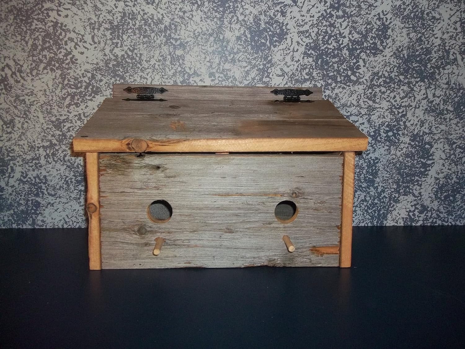 Amish Handmade 2 Hole Family house In Barnwood. Amish Handmade 2 Family house With A Top Roof. The Two Family house Is Made Of Seasoned Barnwood In Excess Of 100 Years Old. This Recla