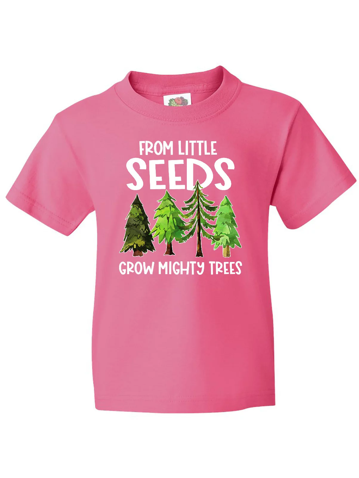 Inktastic From Little Seeds Grow Mighty Trees Youth T-Shirt