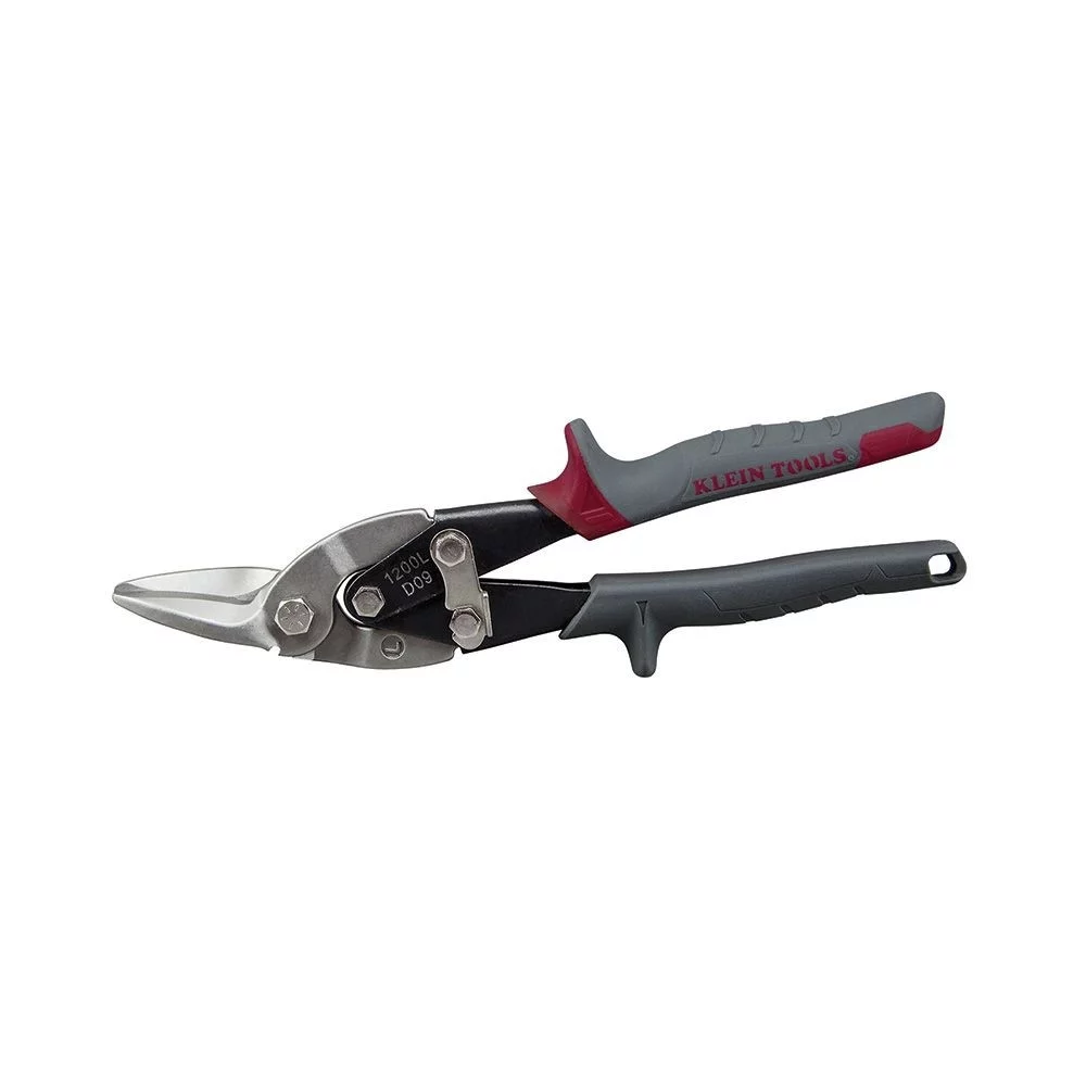 Klein Tools Aviation Snips With Wire Cutter Left