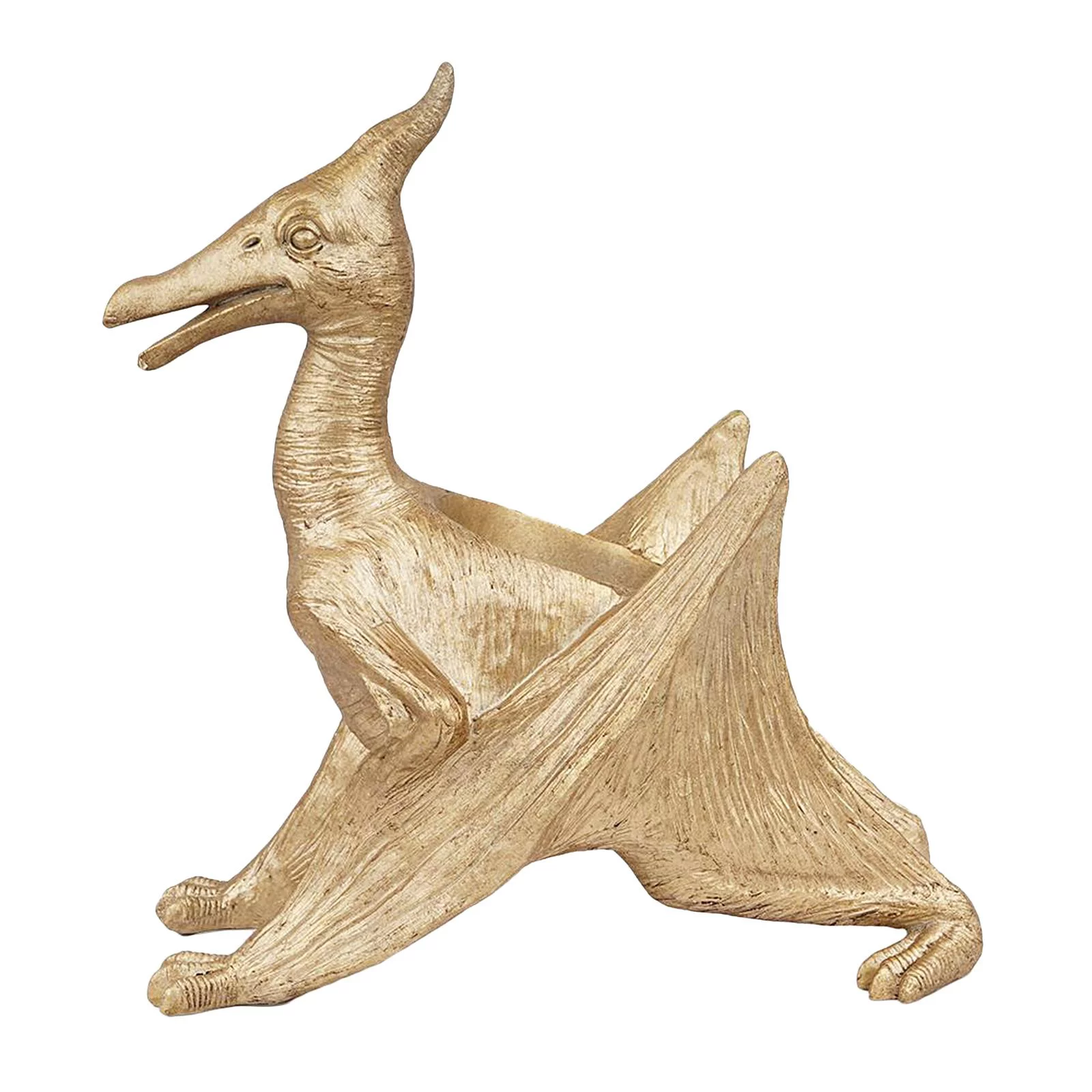 Creative Dinosaur Shape Cactus Succulent Plant Flower Pot Container Resin Planter Vase Decor, Resin Materials, Durable And Use. Style 3