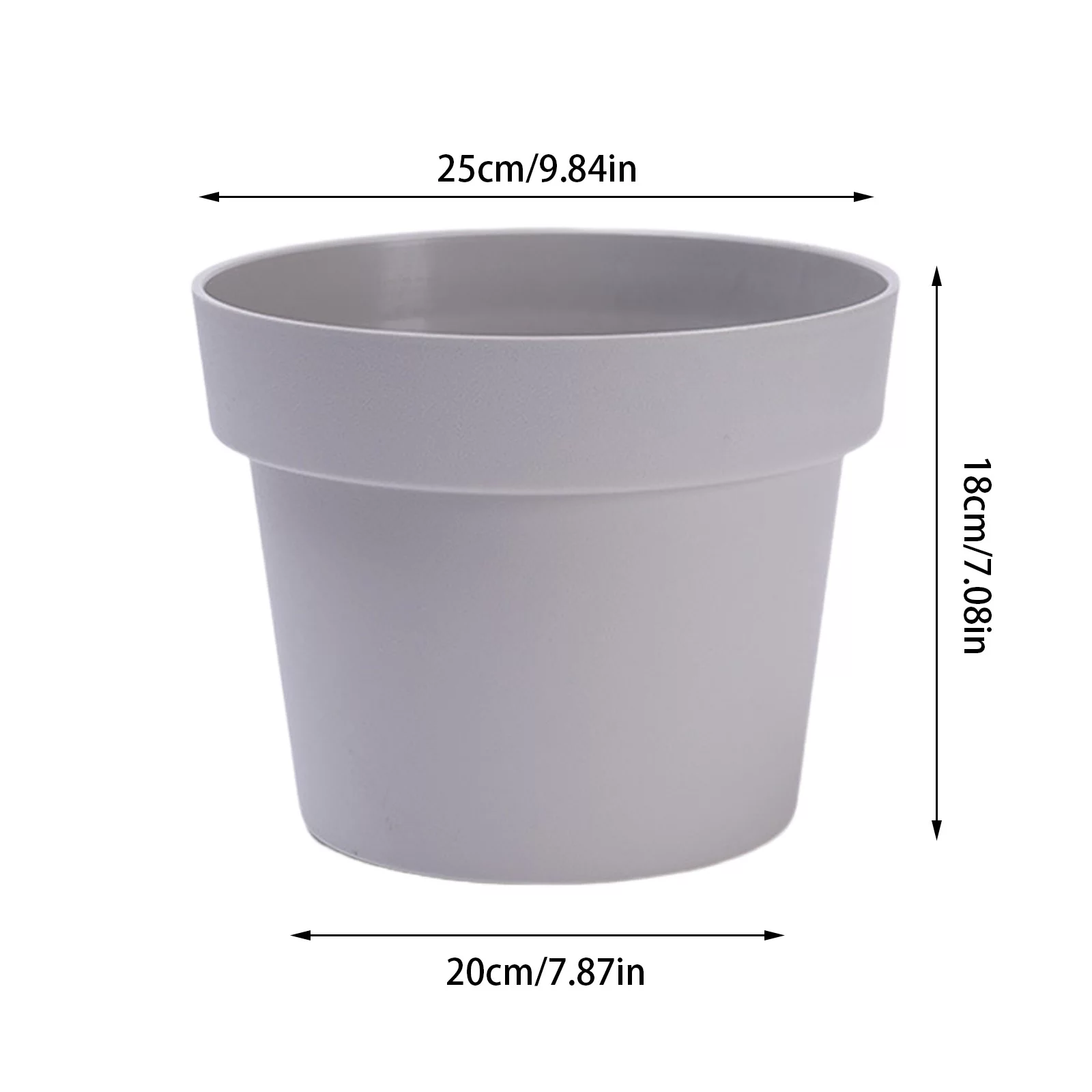 LLQkigsxse Ceramic Vase Set Simple Planter Large Capacity Hollen Pot Succulent Balcony Green Planter Birthday Gifts for Mom