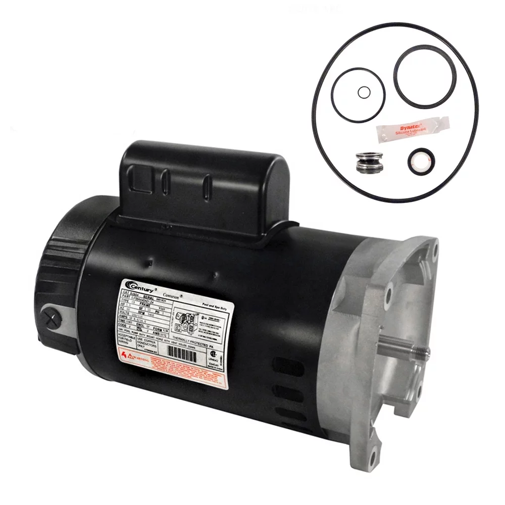 Puri Tech Replace Motor Kit for Sta-Rite SuperMax 1.5HP PHK2RA6F-103L AO Smith B2854 Motor w/ GO-KIT-78