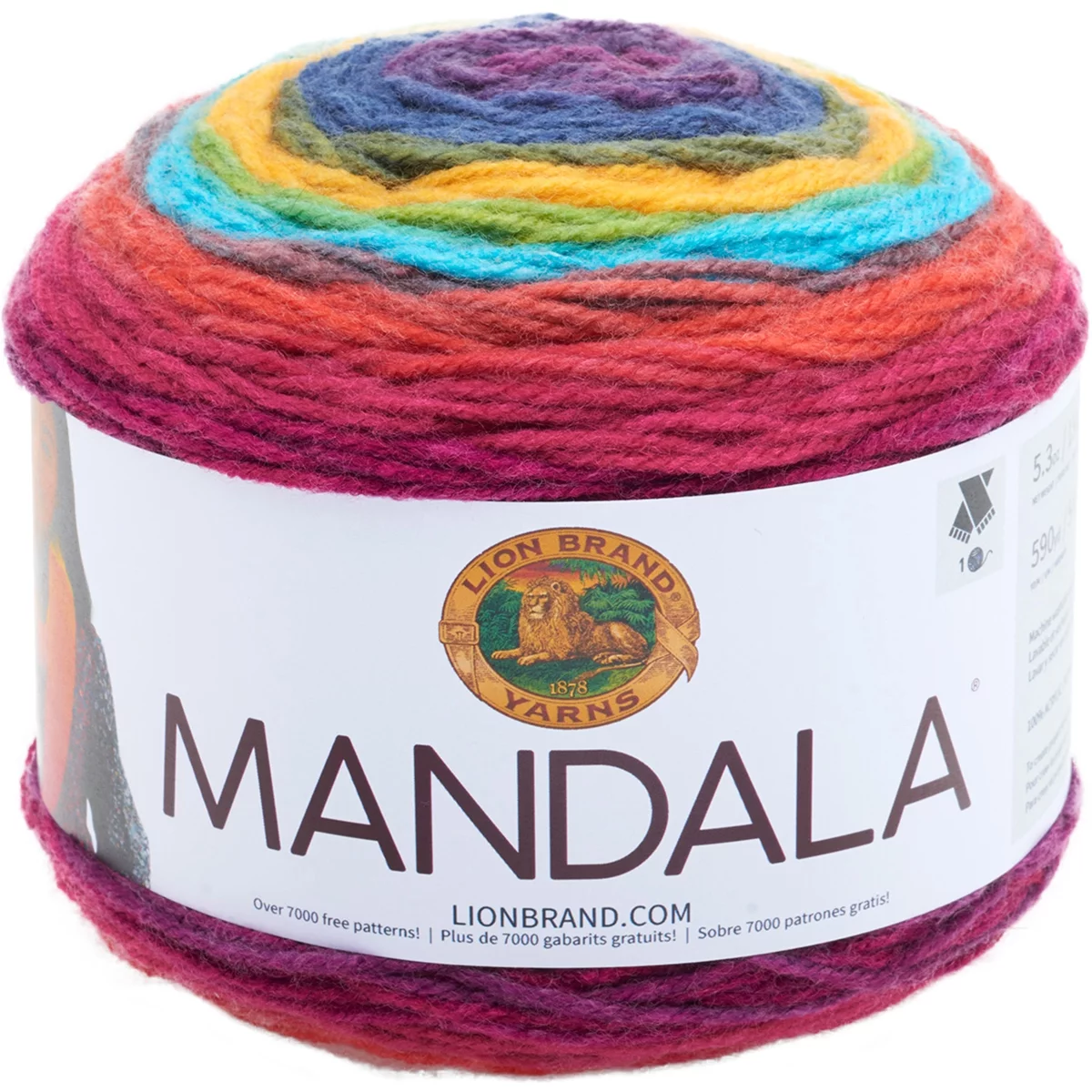 Lion Brand Yarn Mandala Wizard 525-213 Fashion Yarn