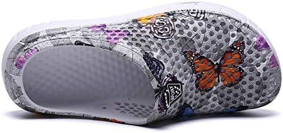 Women's Clogs Shoes Sandals Quick-Dry Lightweight Summer Beach Shoe Garden Clogs Casual Slippers
