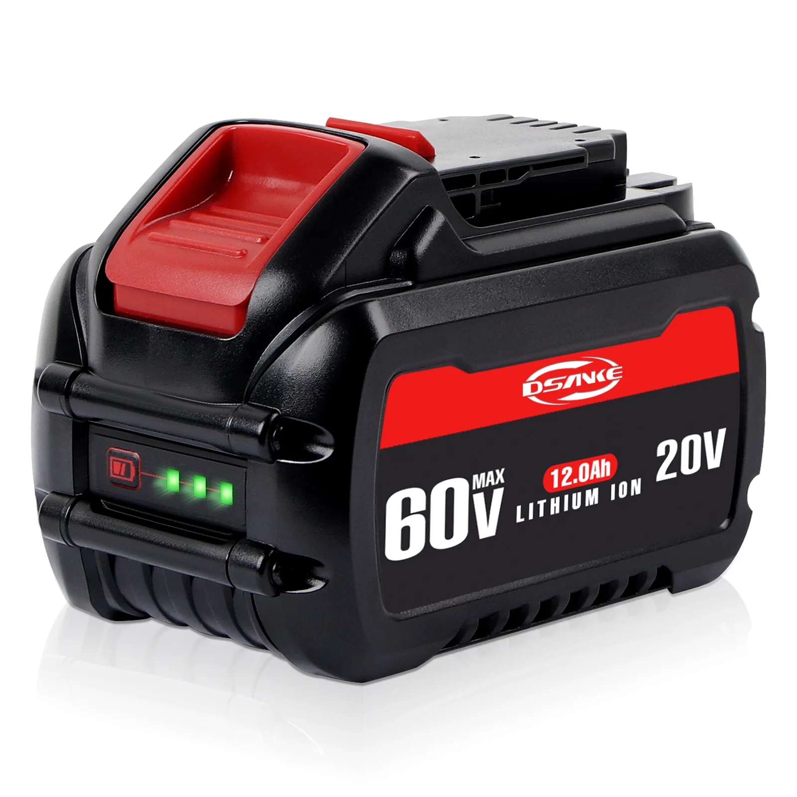 DSANKE 12.0Ah Battery Replace for Dewalt Flexvolt 20V/60V/120V Lithium Battery Compatible with Dewalt Flexvolt DCB606 DCB612 DCB606-2 DCB609 DCB609-2 DCB204 DCB205 DCB206 20V/60V/120V MAX Cordless