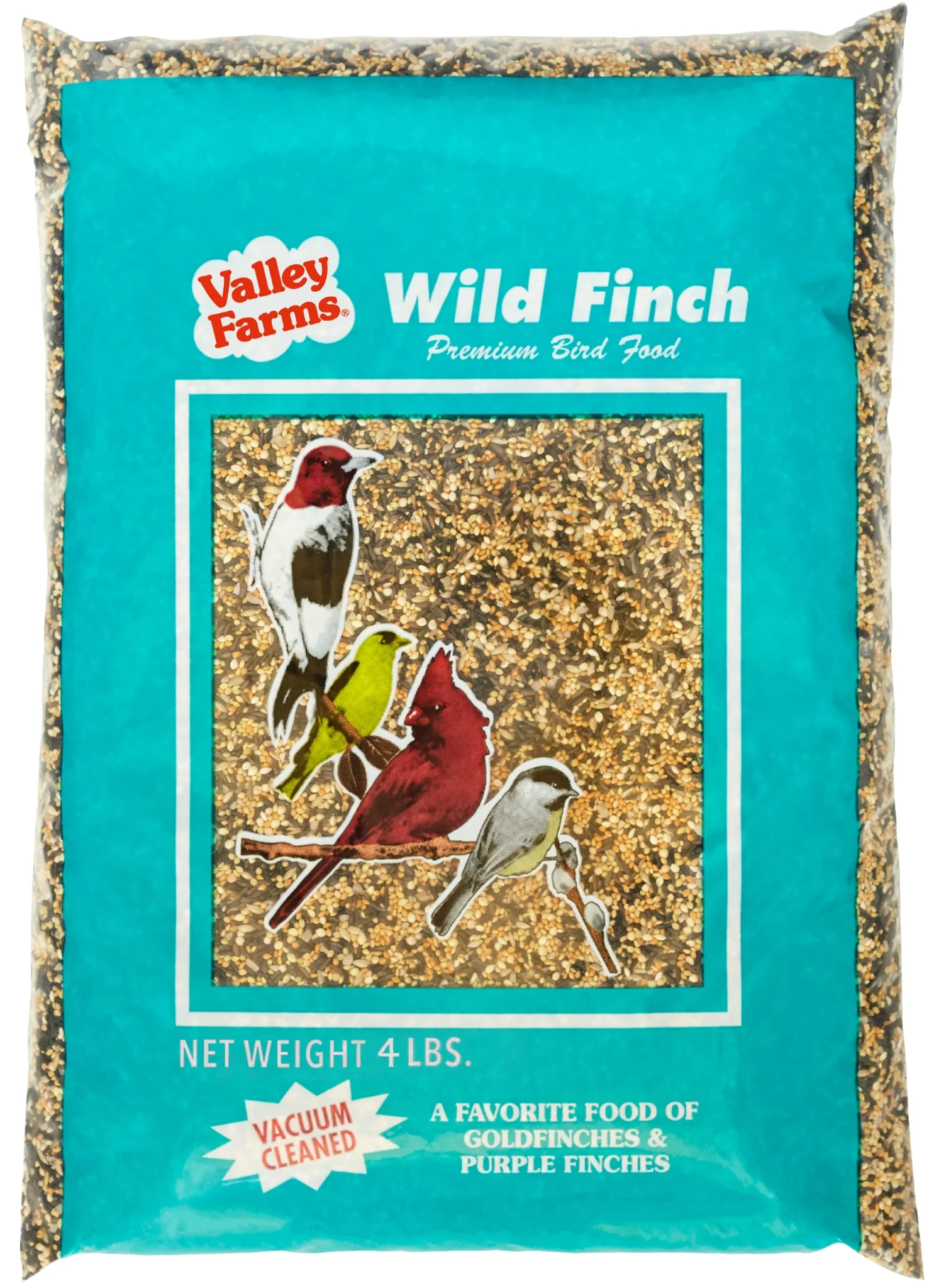 Valley Farms Wild Finch Mix Wild Bird Food (4LBS)