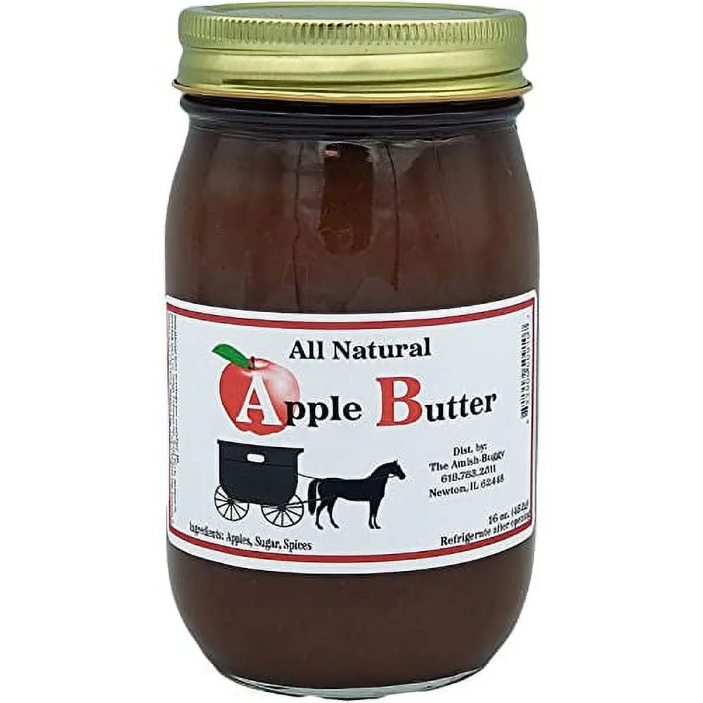 Amish Fruit Butters (Two 16 Oz. Jars) ( Butter)