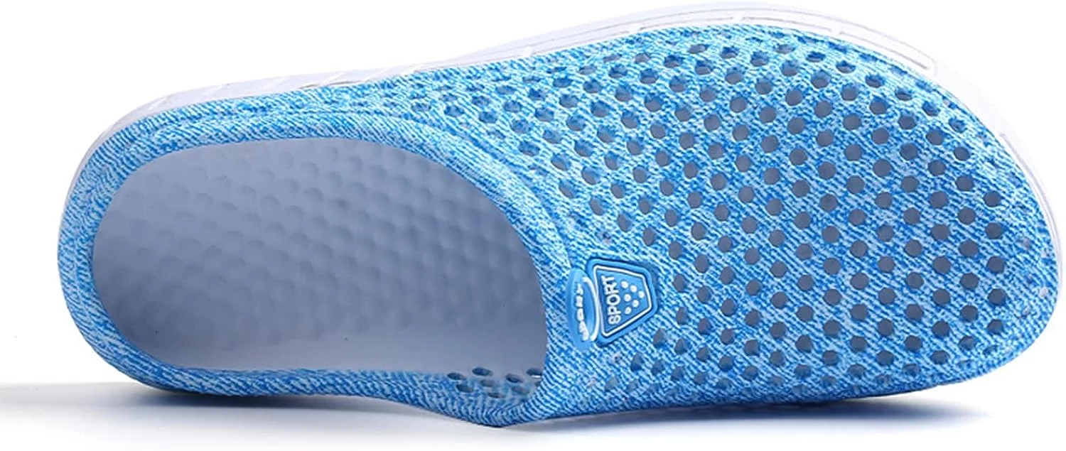 Women's Clogs Shoes Sandals Quick-Dry Lightweight Summer Beach Shoe Garden Clogs Casual Slippers