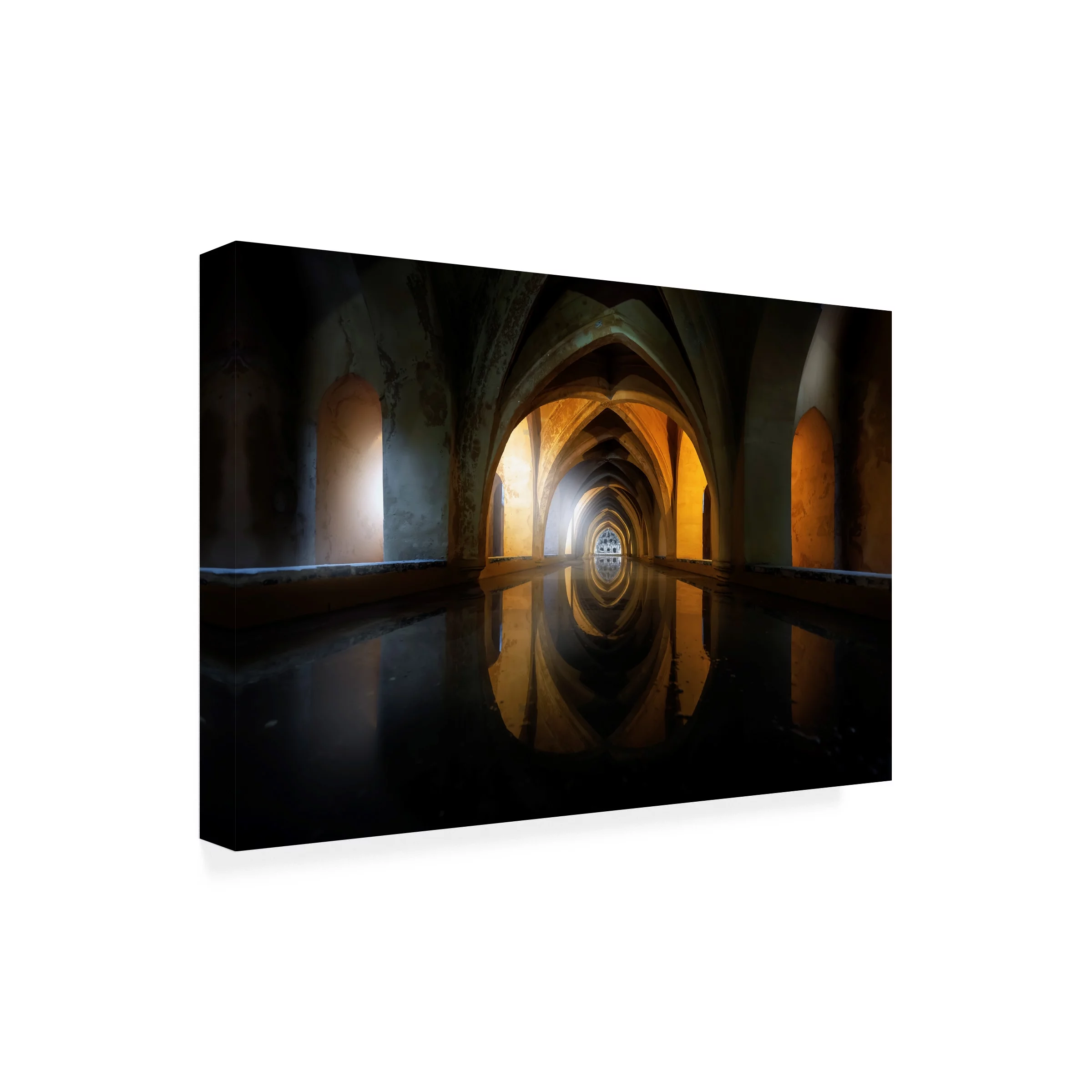 Jorge Ruiz Dueso 'Light And Water' Canvas Art