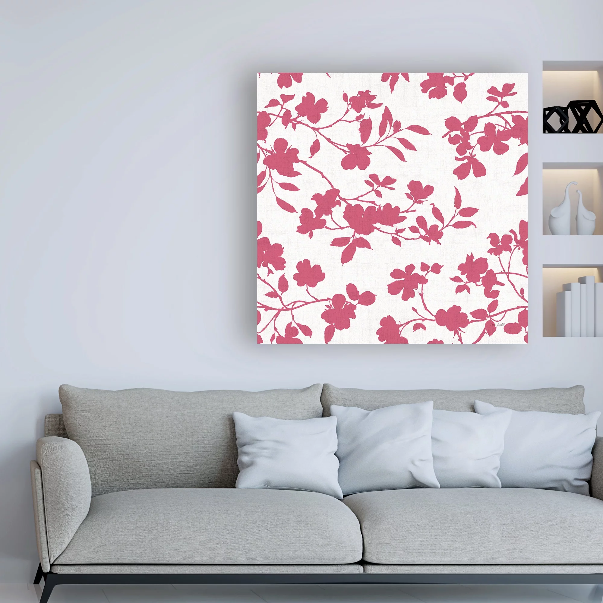 Trademark Fine Art 'Dogwood Garden Step 06A' Canvas Art by Lisa Audit